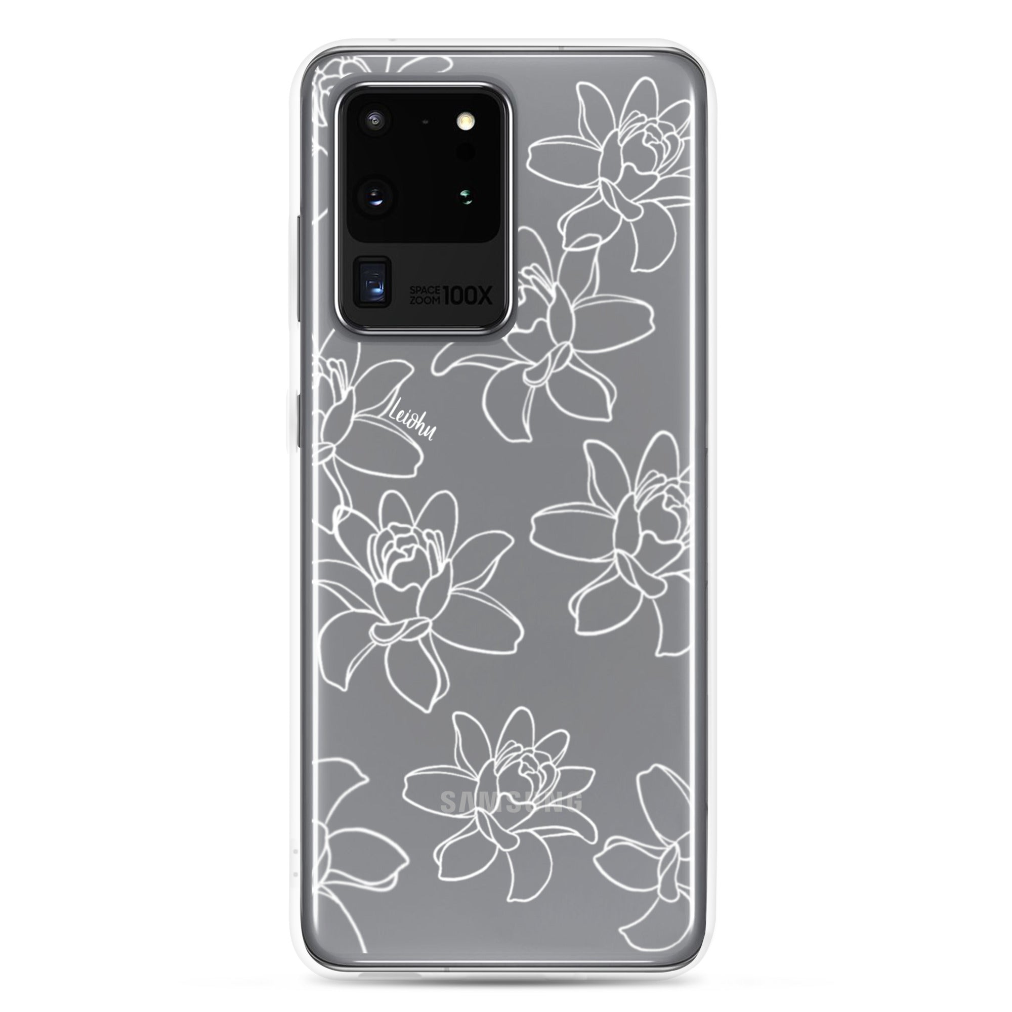 Tuberose - Clear Case for Samsung® - LEIOHU DESIGNS