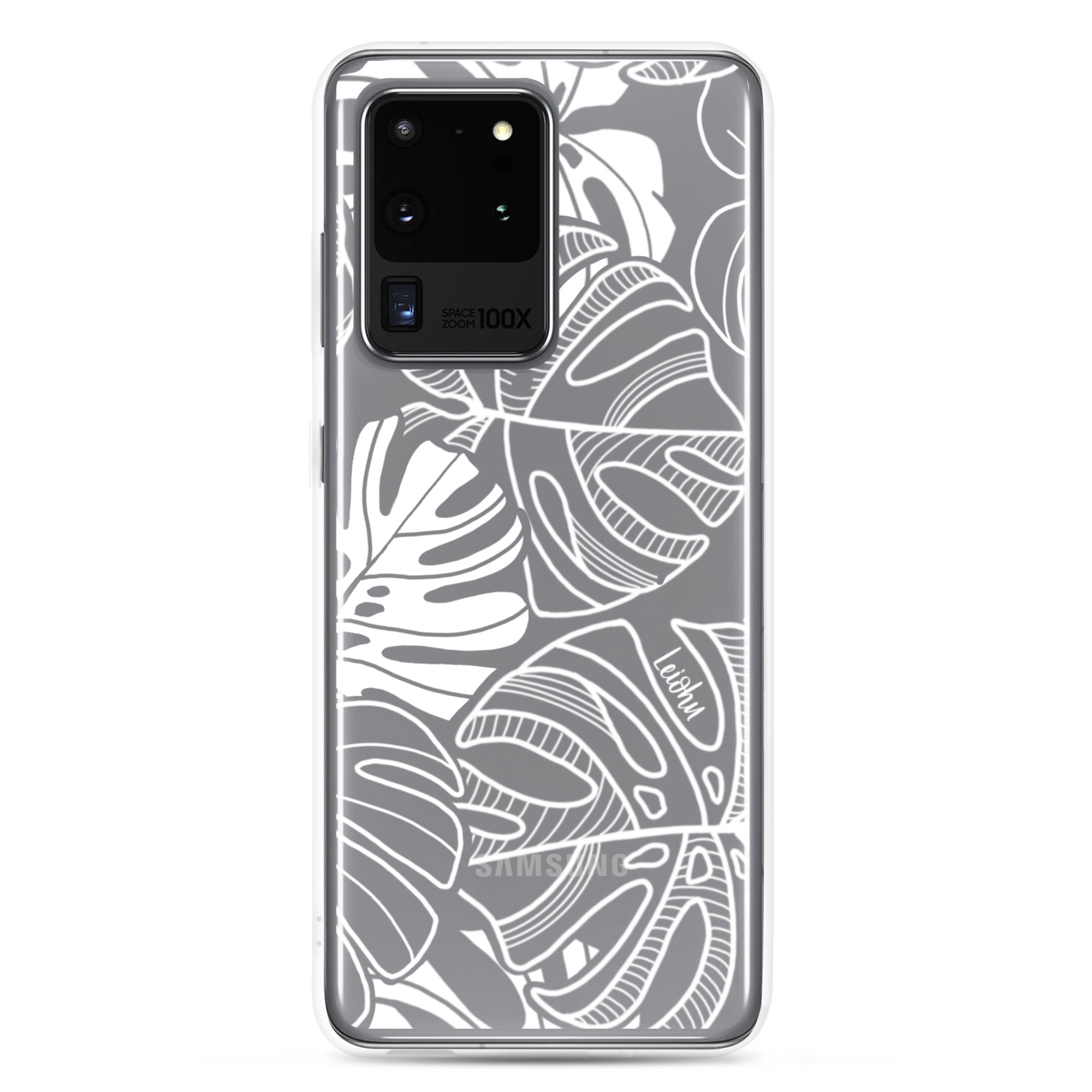 Monstera Dream - Clear Case for Samsung® - LEIOHU DESIGNS