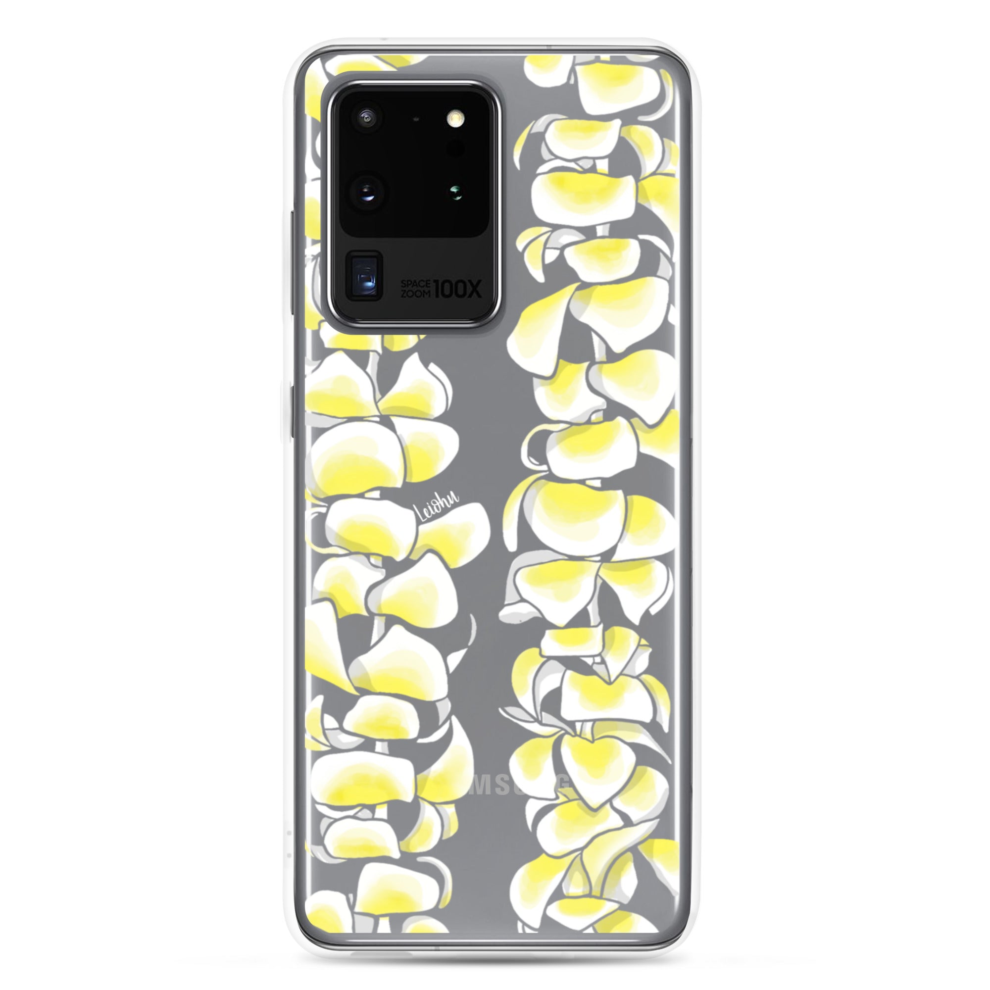 Plumeria - Clear Case for Samsung® - LEIOHU DESIGNS