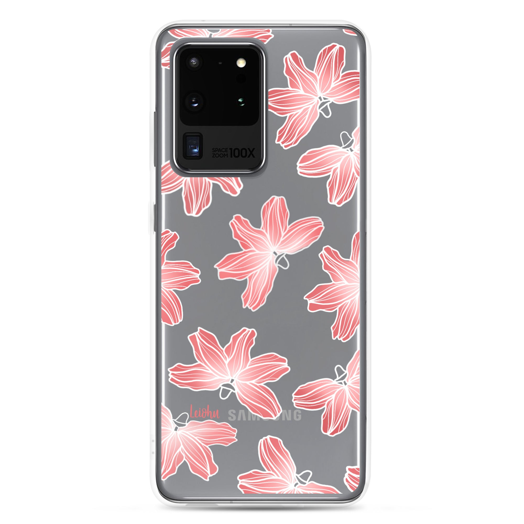 Naupaka Dream - Clear Case for Samsung® - LEIOHU DESIGNS