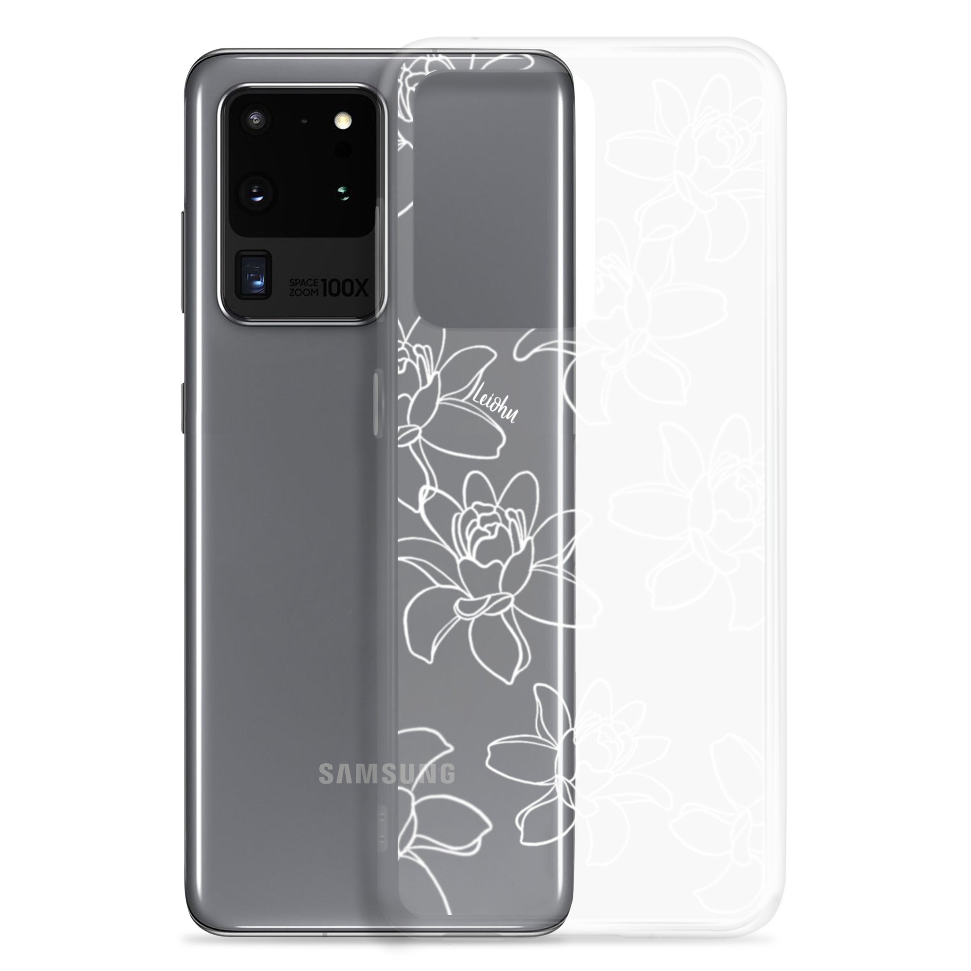 Tuberose - Clear Case for Samsung® - LEIOHU DESIGNS
