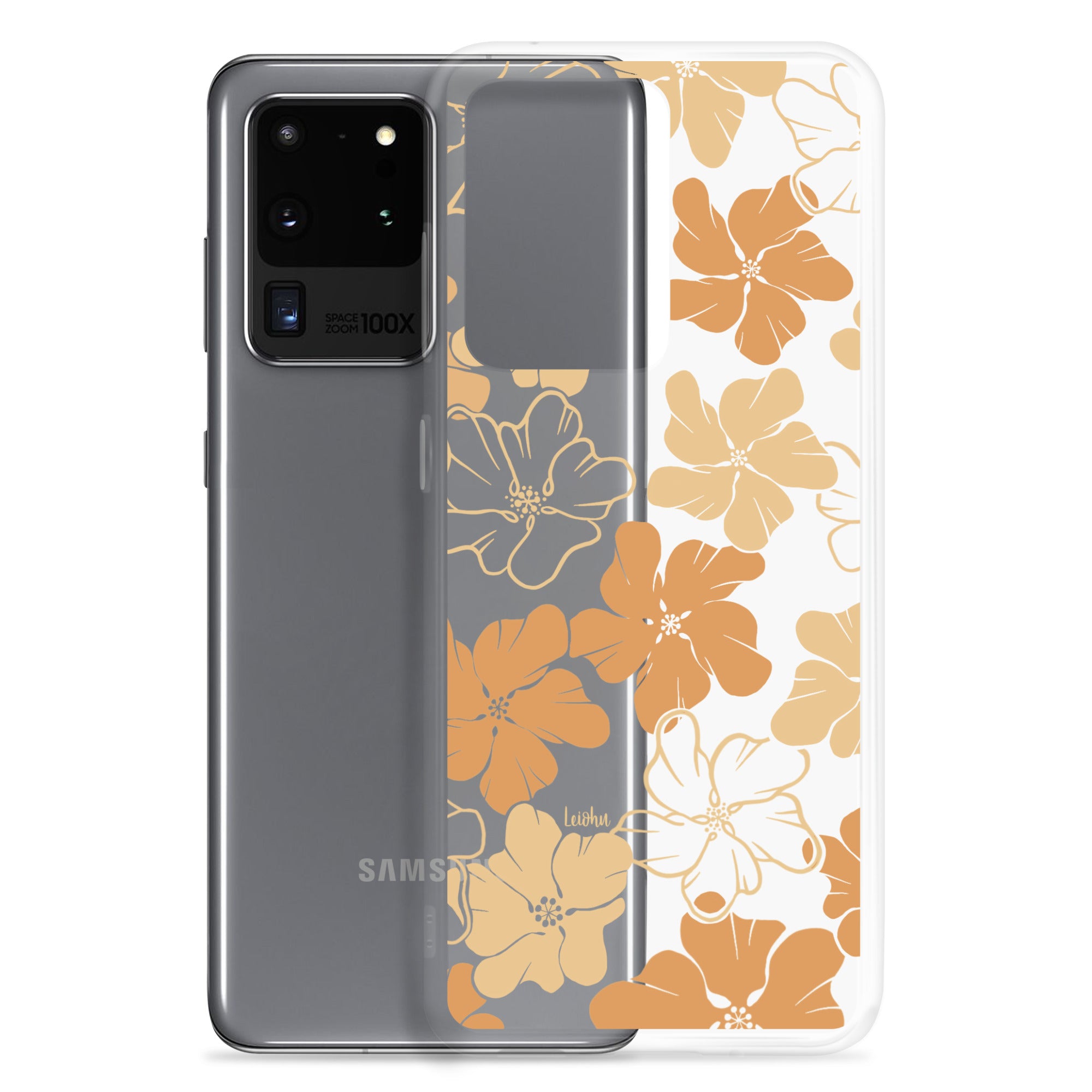 Retro Ilima - Clear Case for Samsung® - LEIOHU DESIGNS