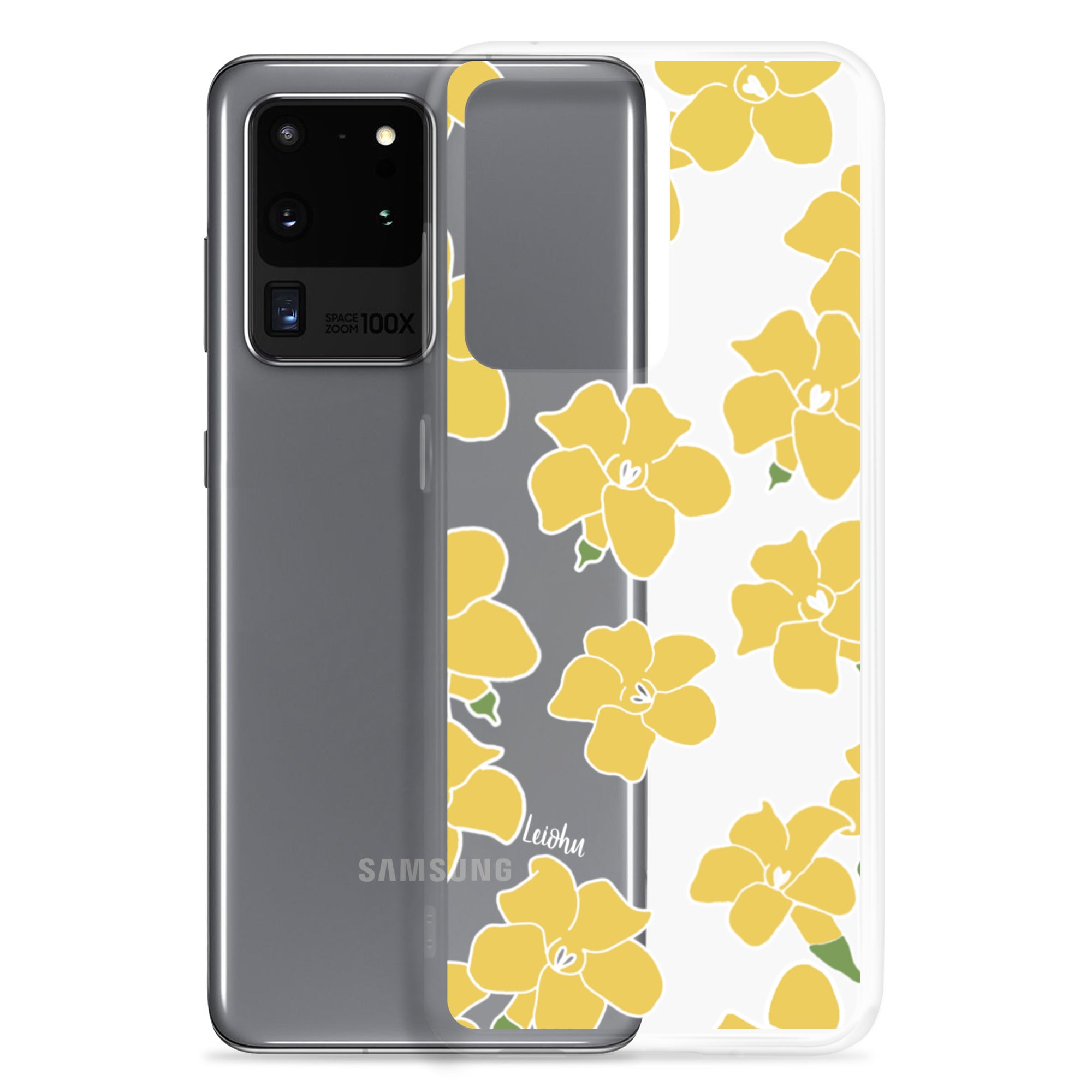 Puakenikeni - Clear Case for Samsung® - LEIOHU DESIGNS