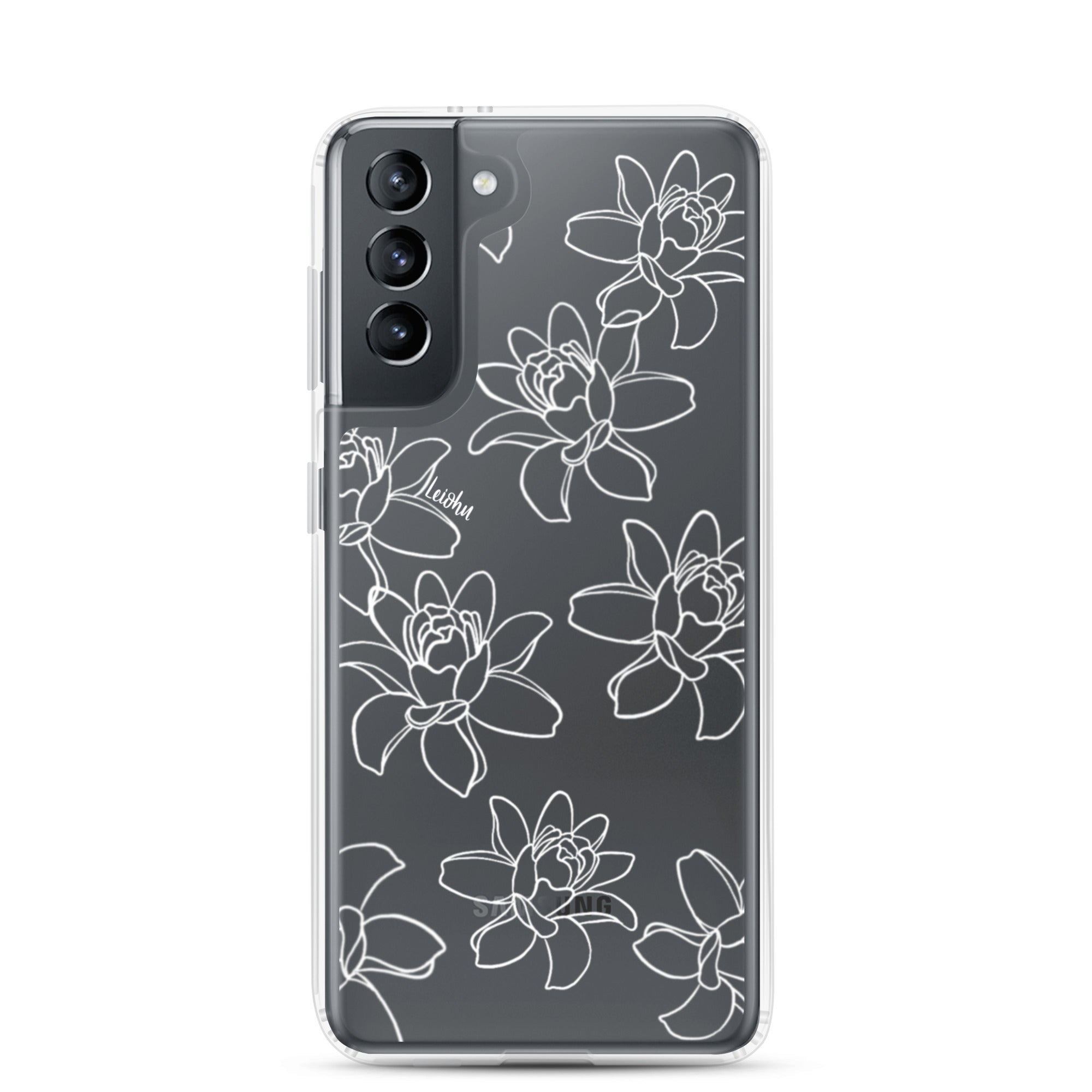 Tuberose - Clear Case for Samsung® - LEIOHU DESIGNS
