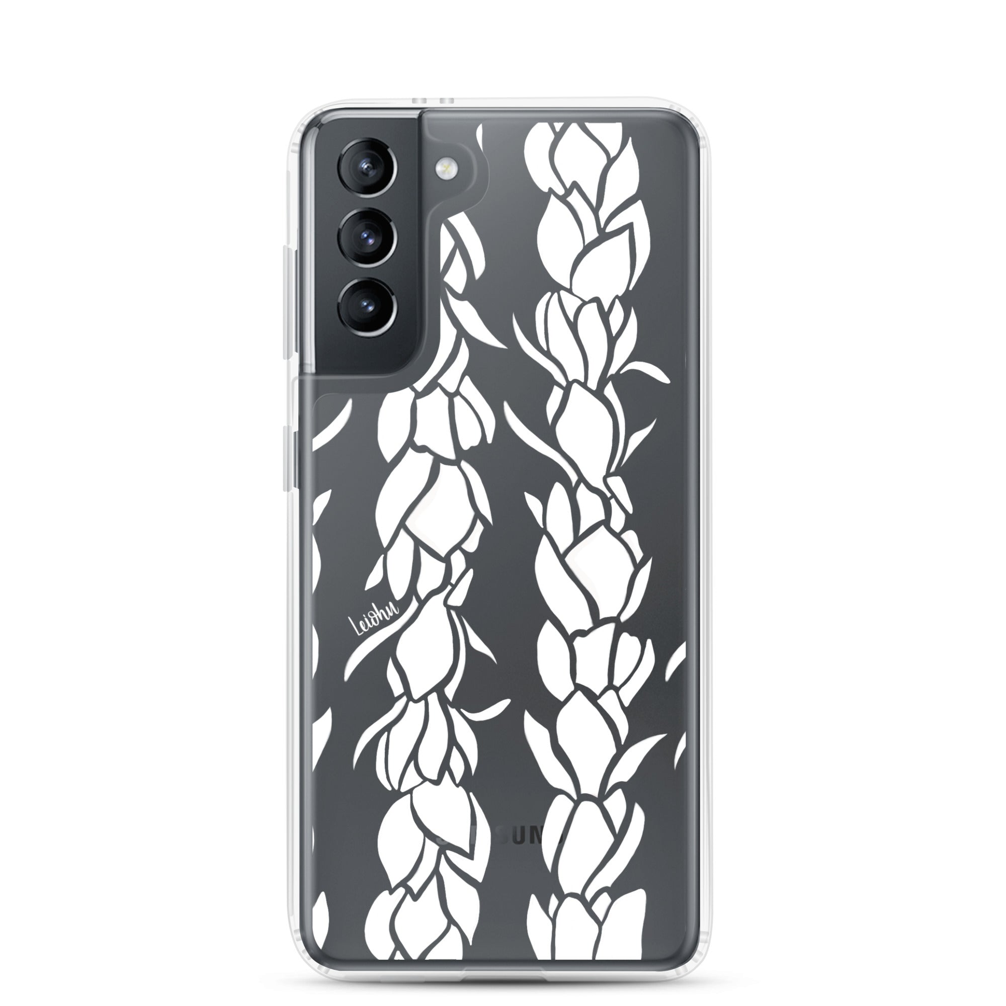 Pikake - Clear Case for Samsung® - LEIOHU DESIGNS