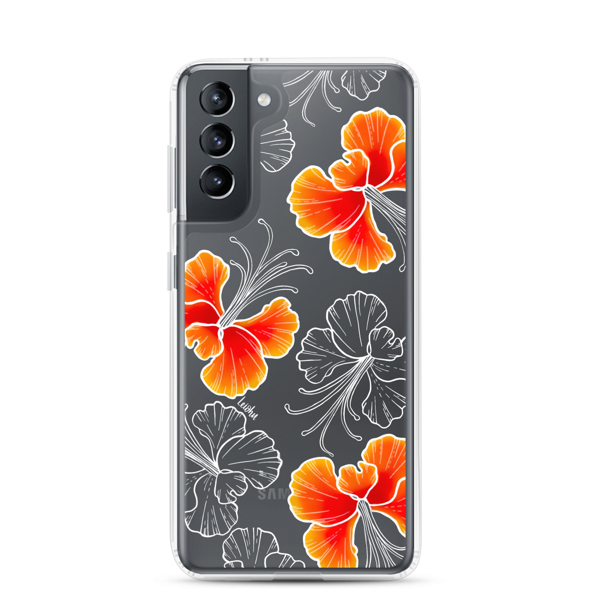 Ohai Ali'i - Clear Case for Samsung® - LEIOHU DESIGNS