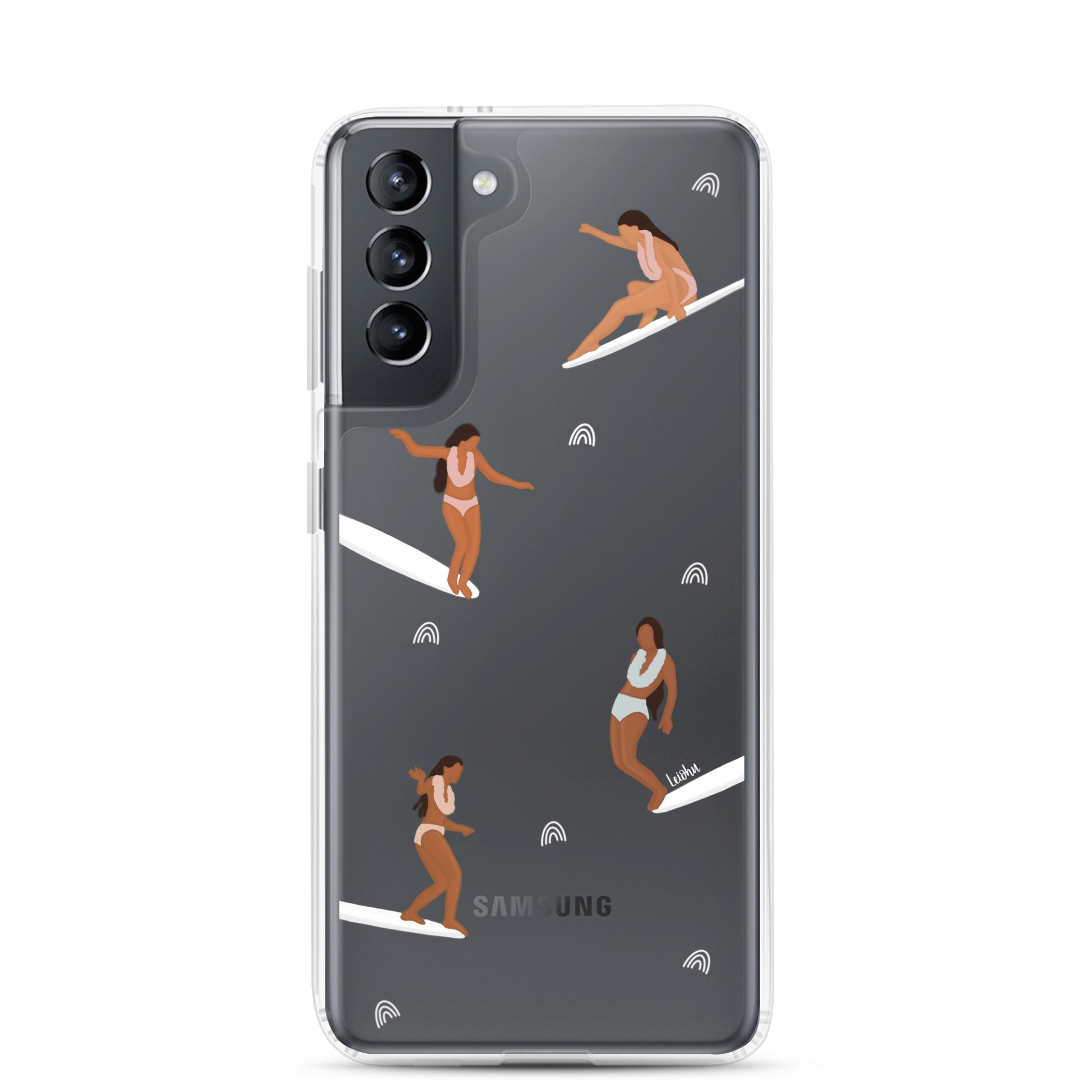 He'e Nalu - Clear Case for Samsung® - LEIOHU DESIGNS