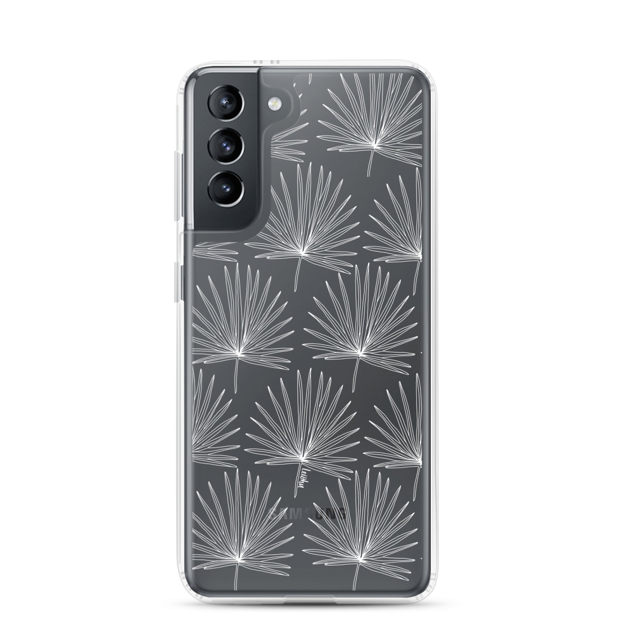 Fan Palm - Clear Case for Samsung® - LEIOHU DESIGNS