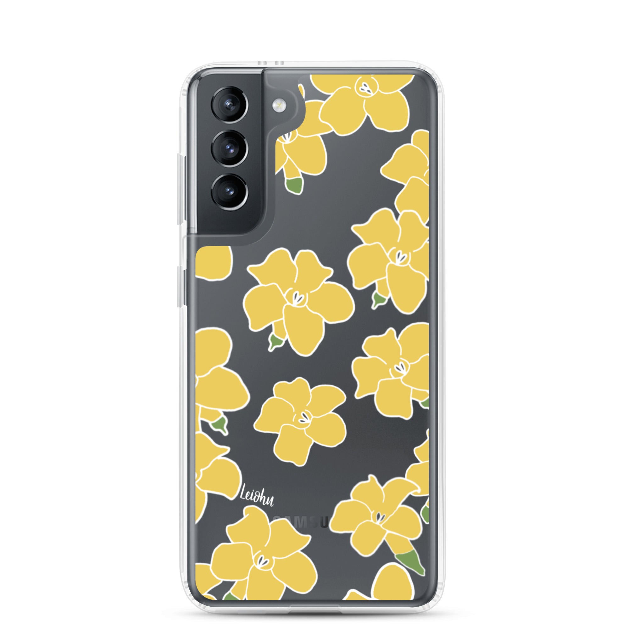 Puakenikeni - Clear Case for Samsung® - LEIOHU DESIGNS