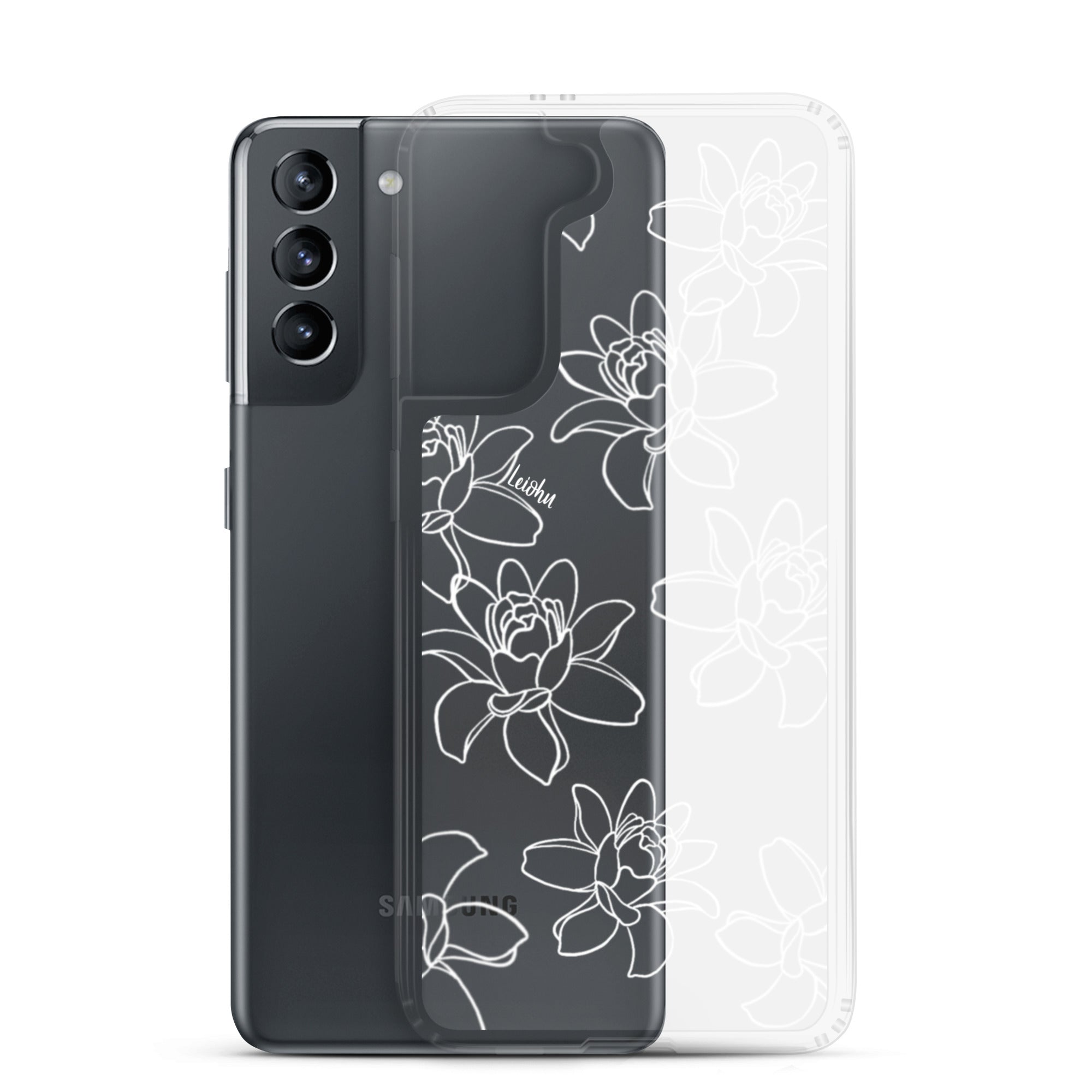 Tuberose - Clear Case for Samsung® - LEIOHU DESIGNS