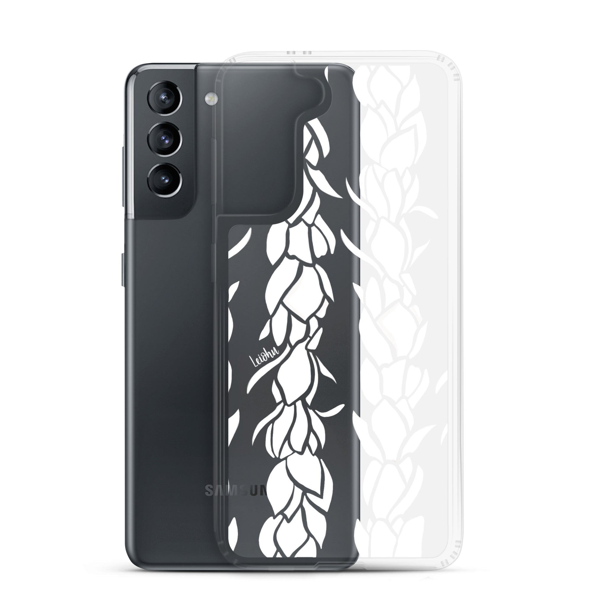 Pikake - Clear Case for Samsung® - LEIOHU DESIGNS