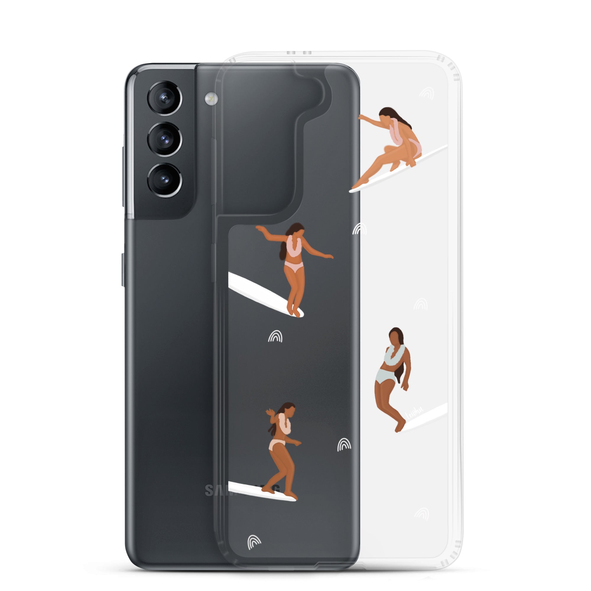 He'e Nalu - Clear Case for Samsung® - LEIOHU DESIGNS