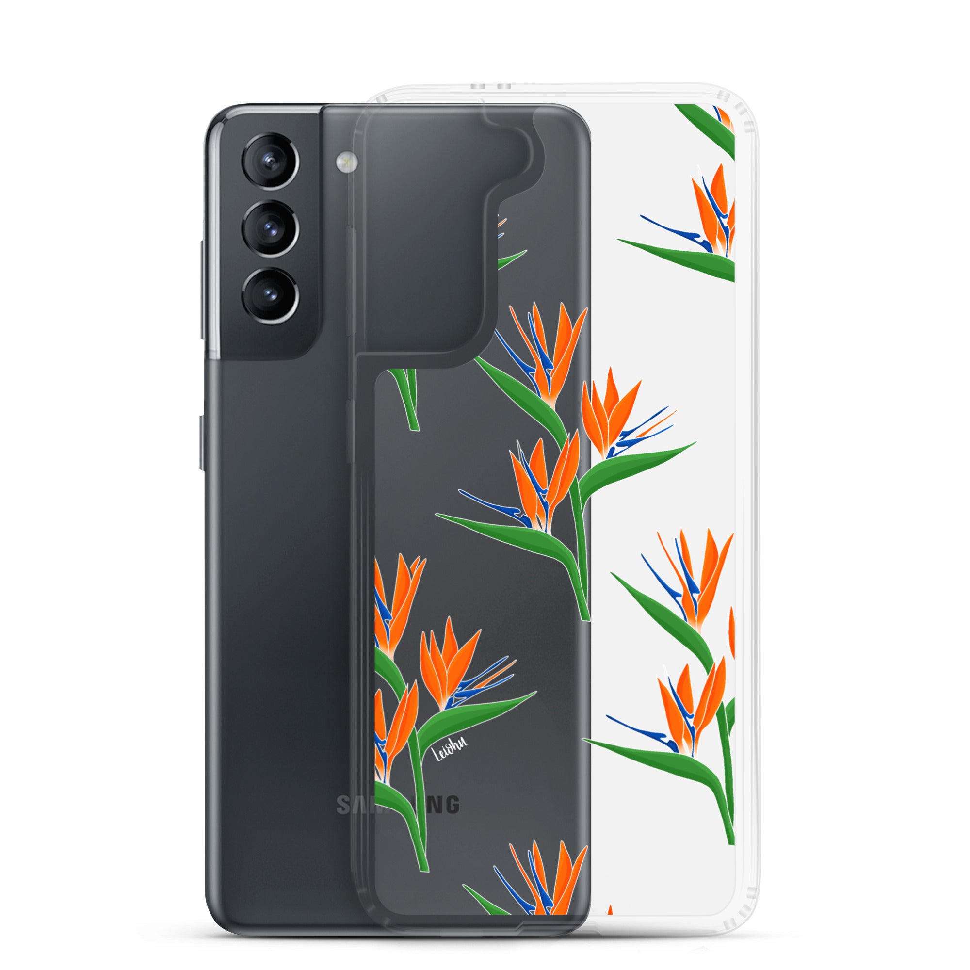Bird of Paradise - Clear Case for Samsung® - LEIOHU DESIGNS