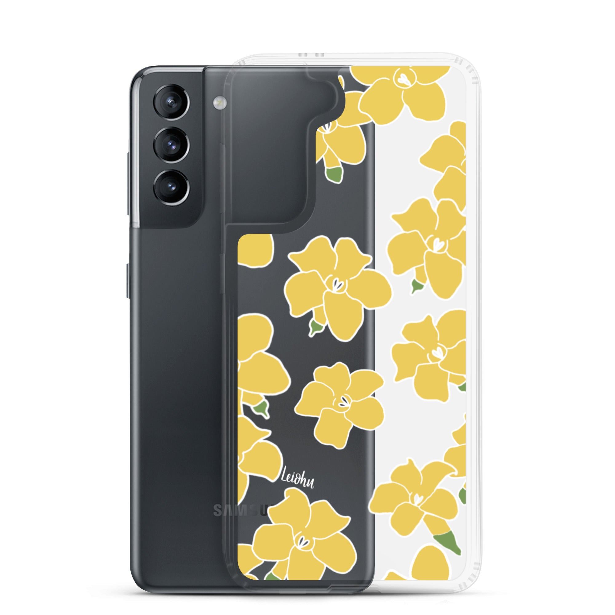 Puakenikeni - Clear Case for Samsung® - LEIOHU DESIGNS
