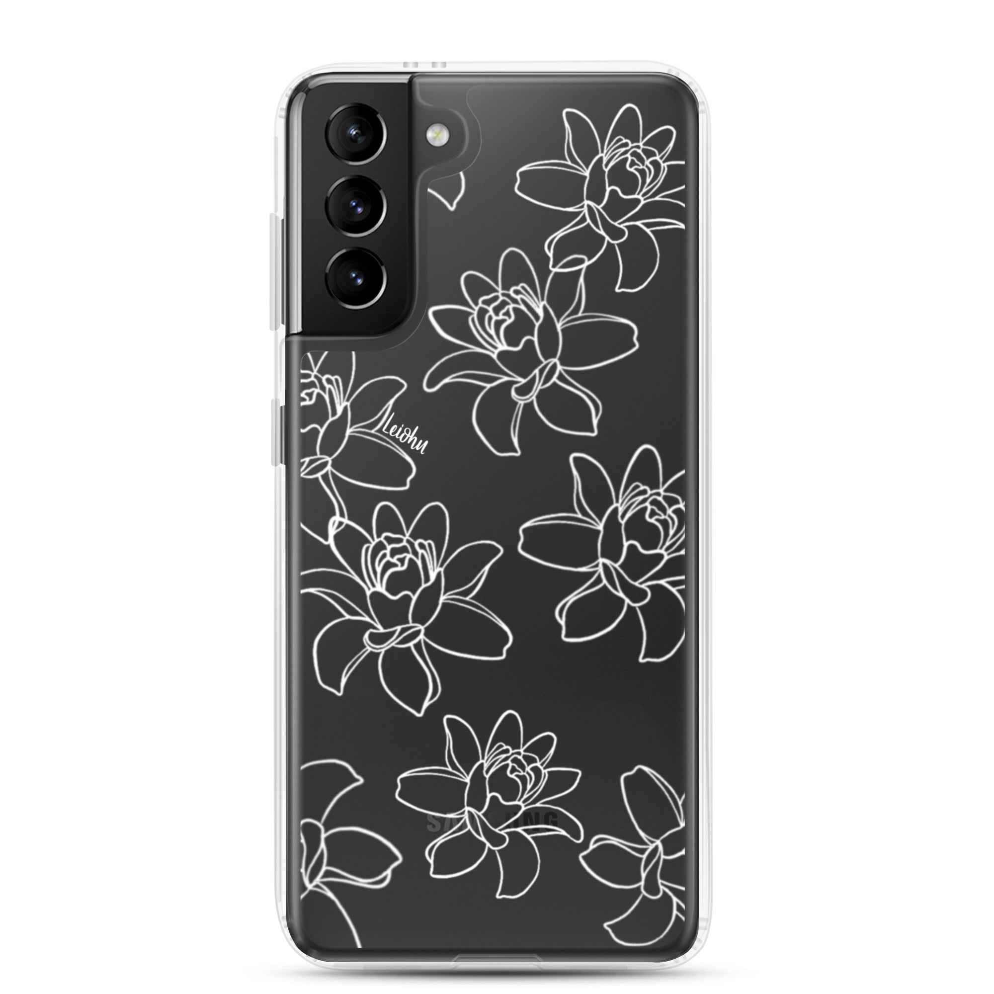 Tuberose - Clear Case for Samsung® - LEIOHU DESIGNS