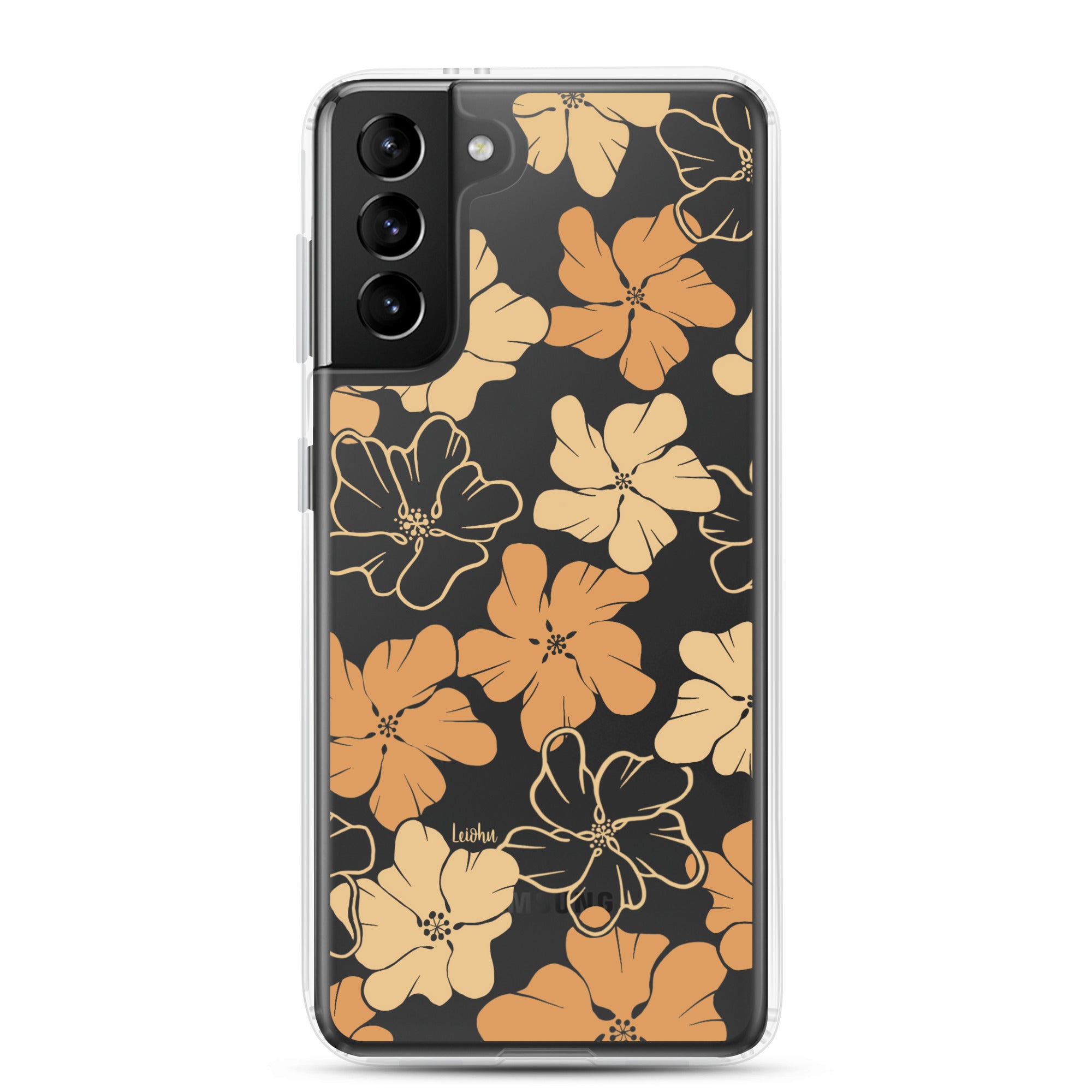 Retro Ilima - Clear Case for Samsung® - LEIOHU DESIGNS