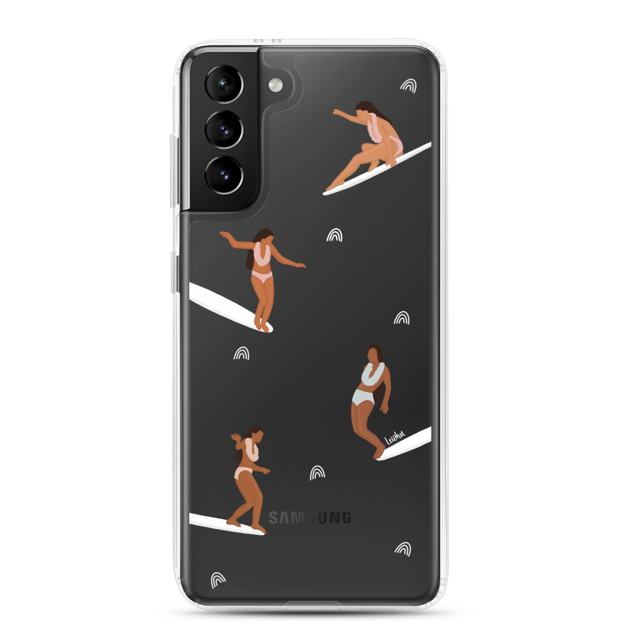 He'e Nalu - Clear Case for Samsung® - LEIOHU DESIGNS