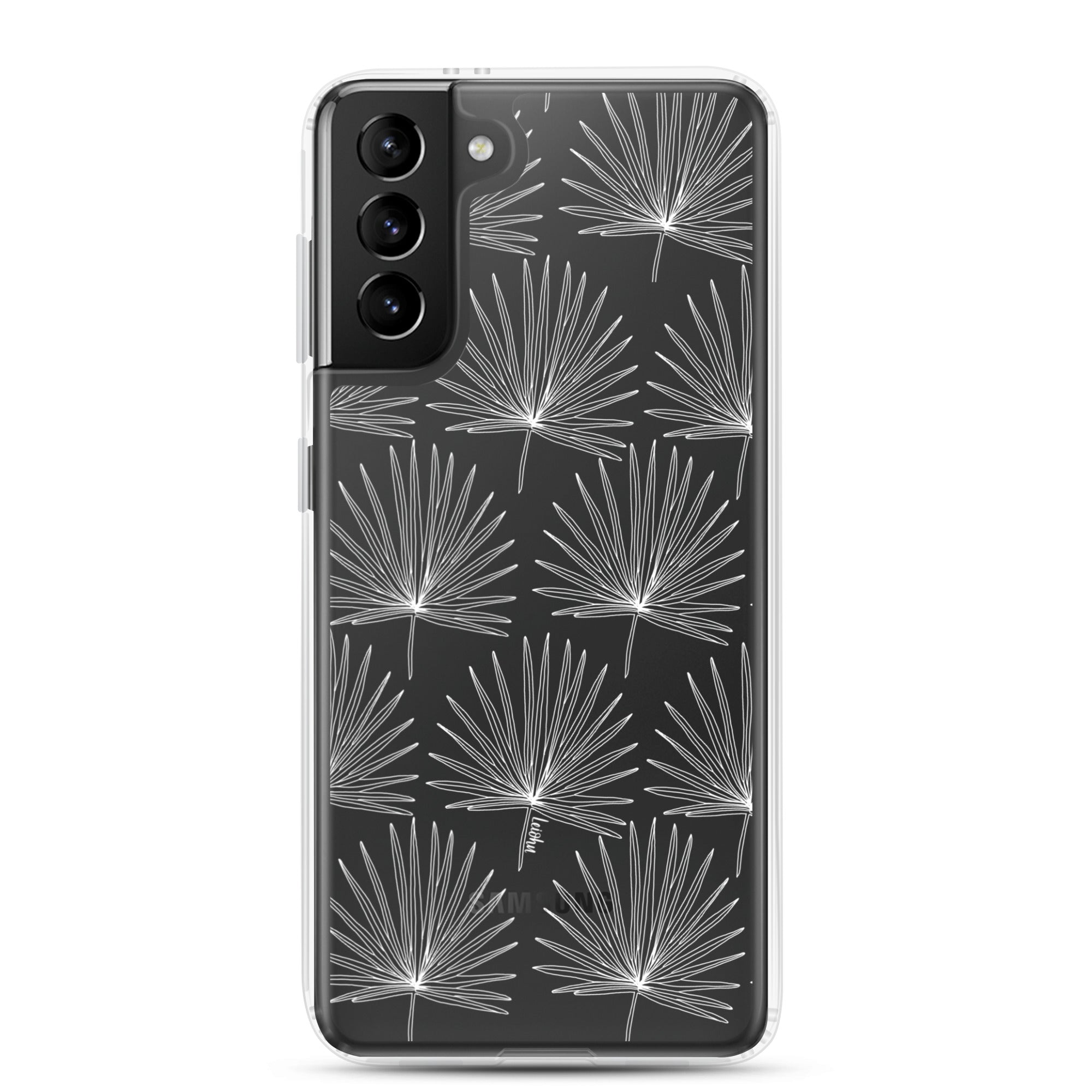 Fan Palm - Clear Case for Samsung® - LEIOHU DESIGNS