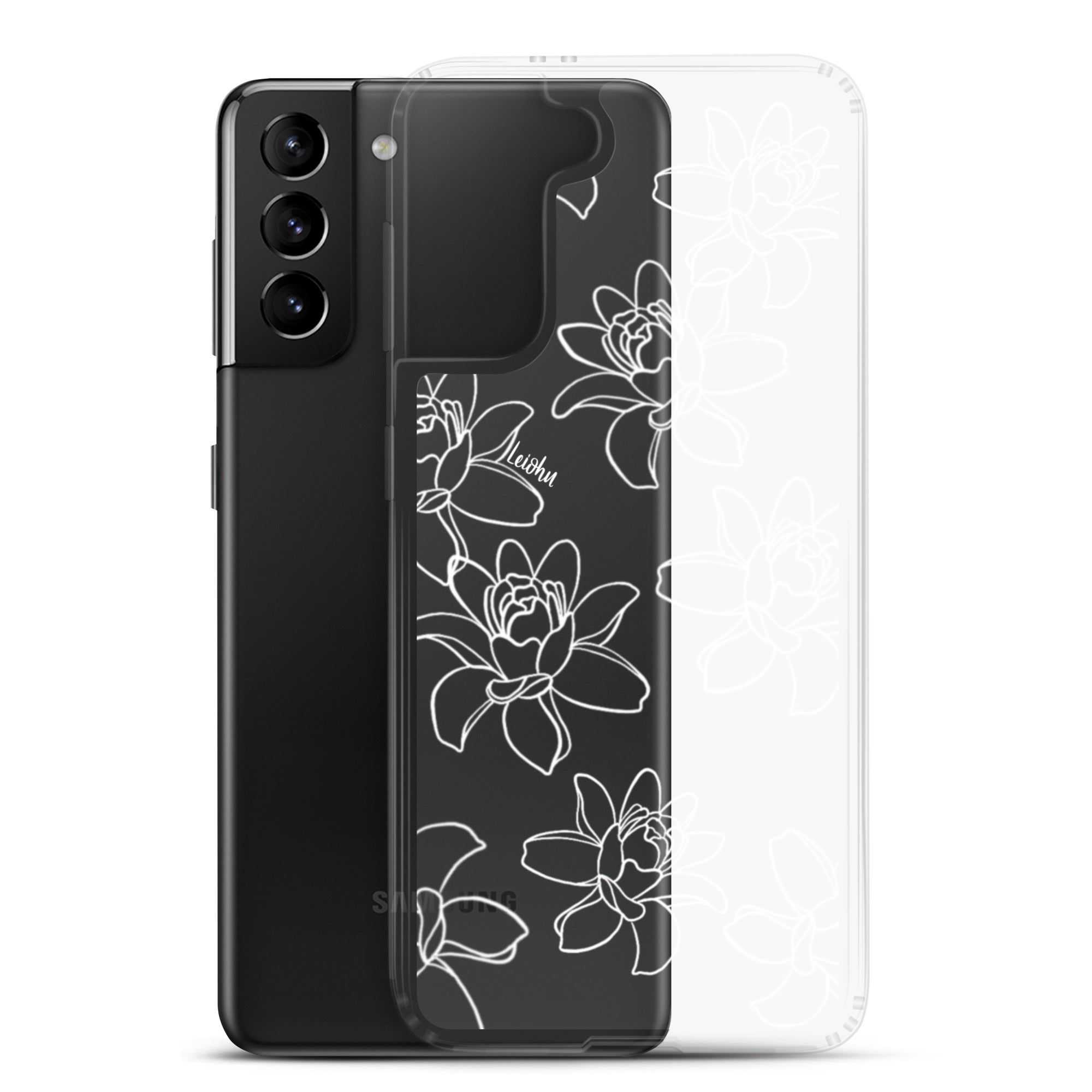 Tuberose - Clear Case for Samsung® - LEIOHU DESIGNS