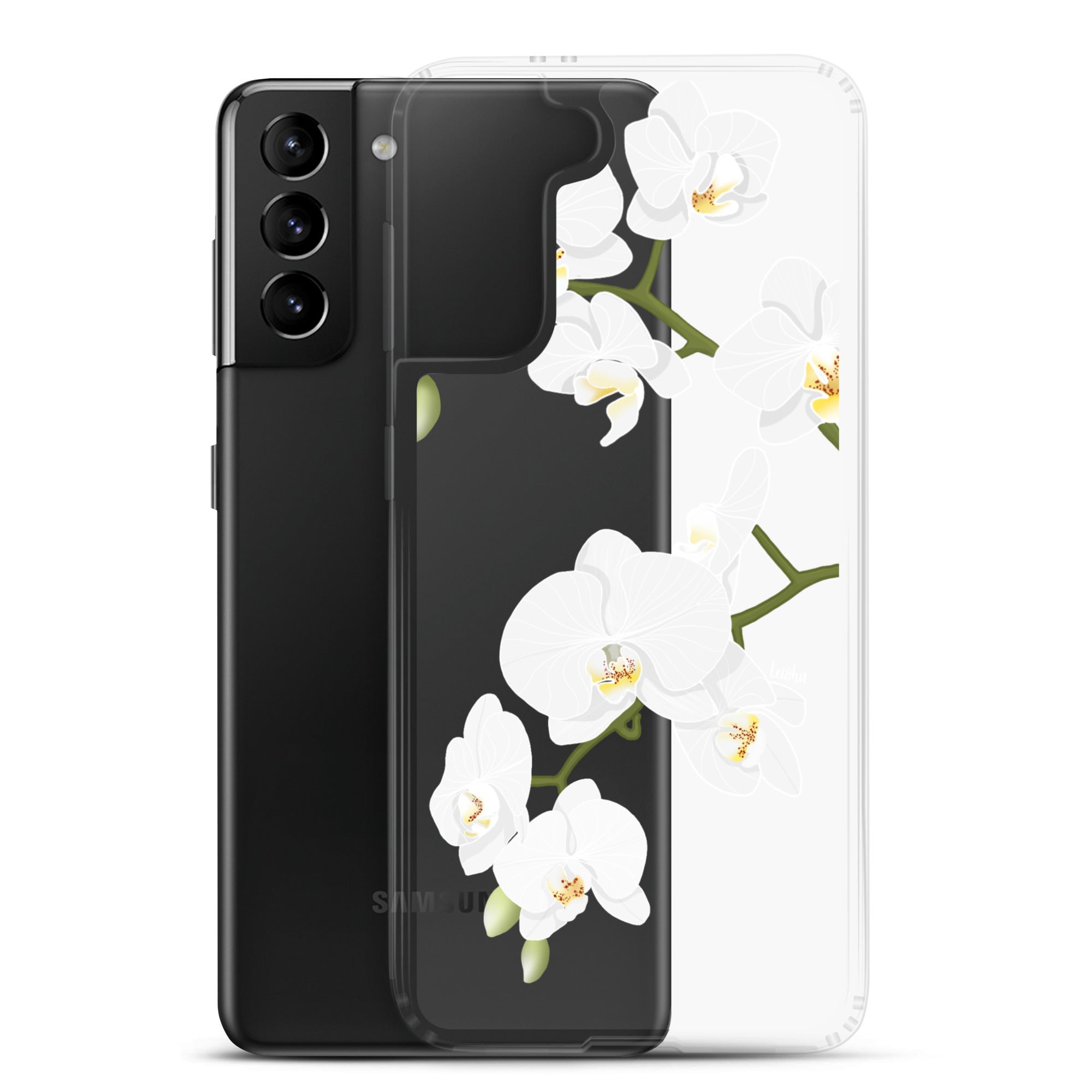 Orchid - Clear Case for Samsung® - LEIOHU DESIGNS