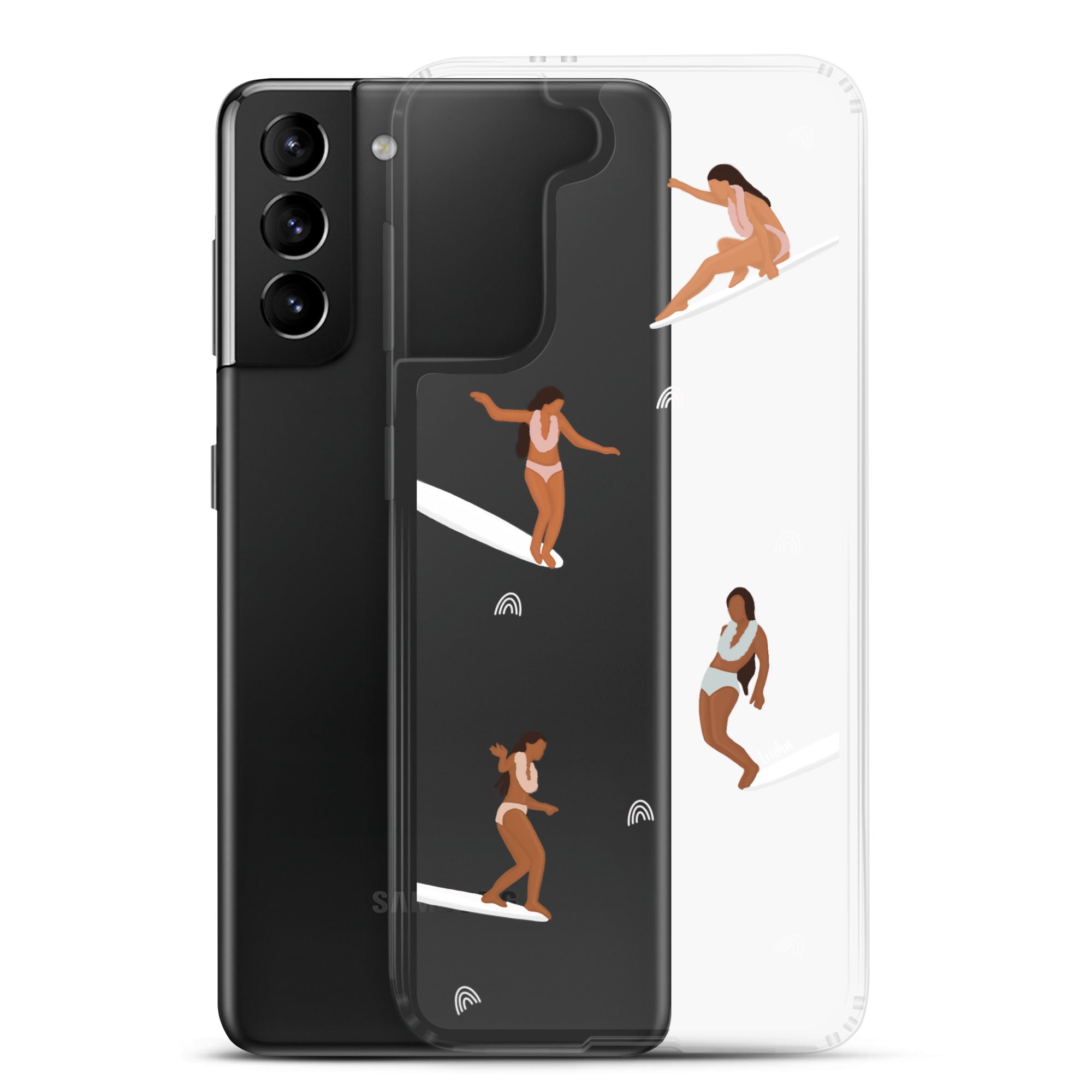 He'e Nalu - Clear Case for Samsung® - LEIOHU DESIGNS