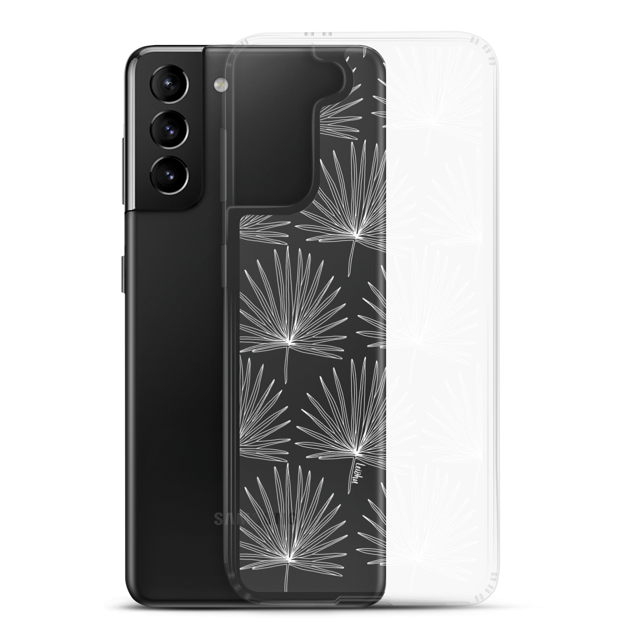 Fan Palm - Clear Case for Samsung® - LEIOHU DESIGNS