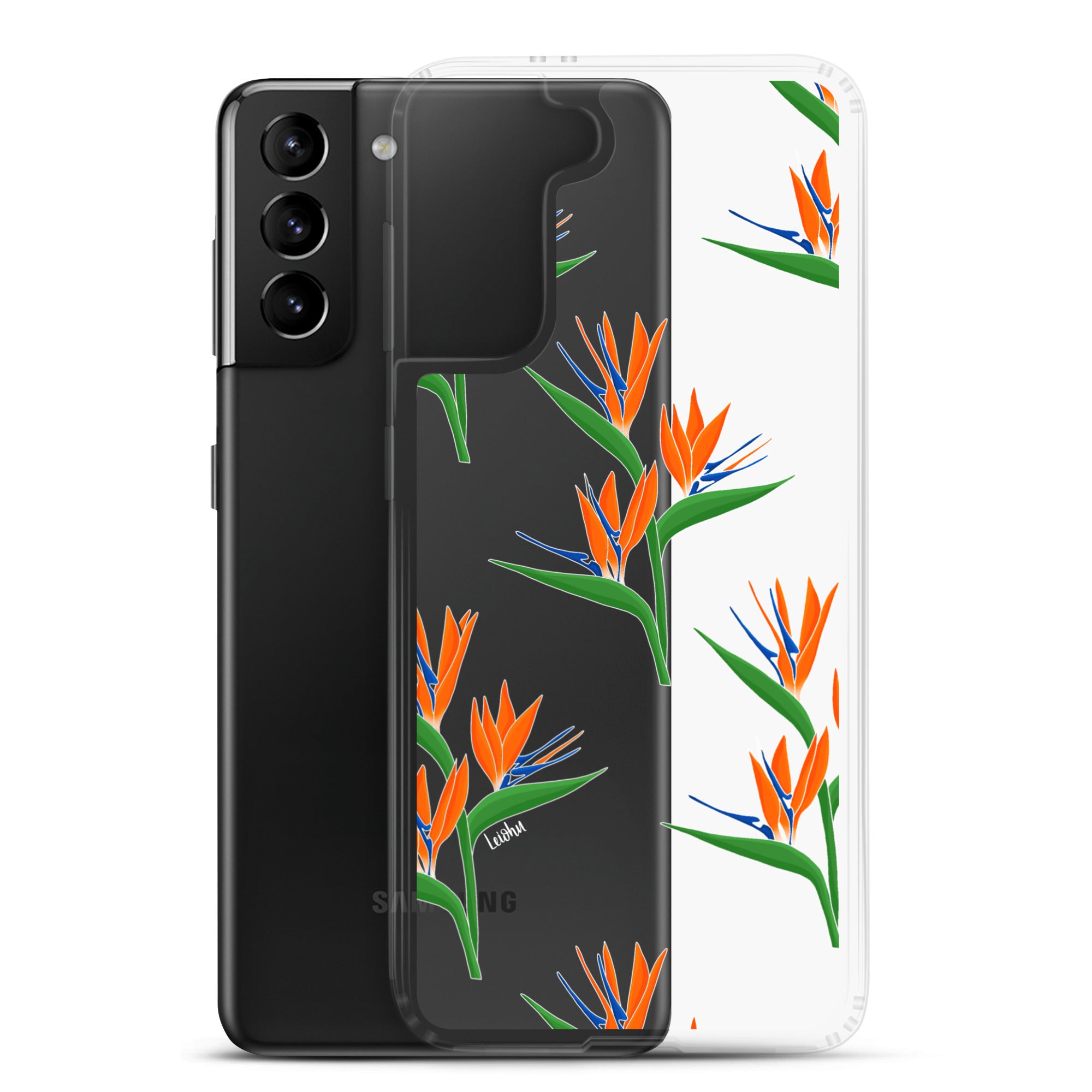 Bird of Paradise - Clear Case for Samsung® - LEIOHU DESIGNS