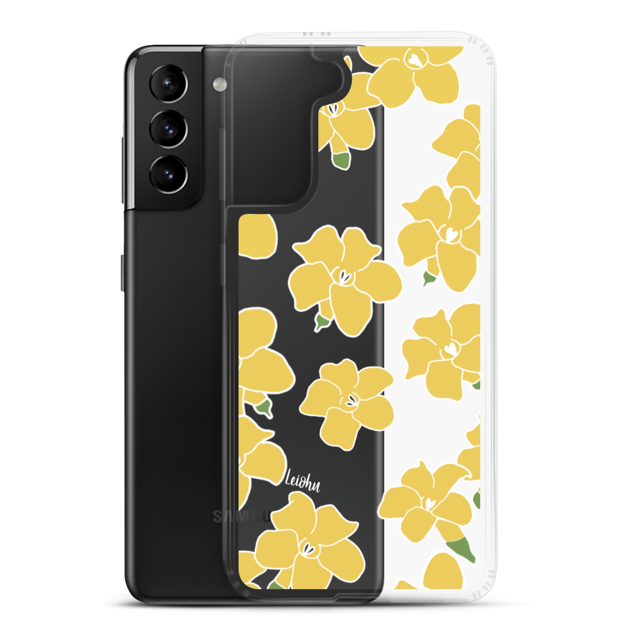 Puakenikeni - Clear Case for Samsung® - LEIOHU DESIGNS
