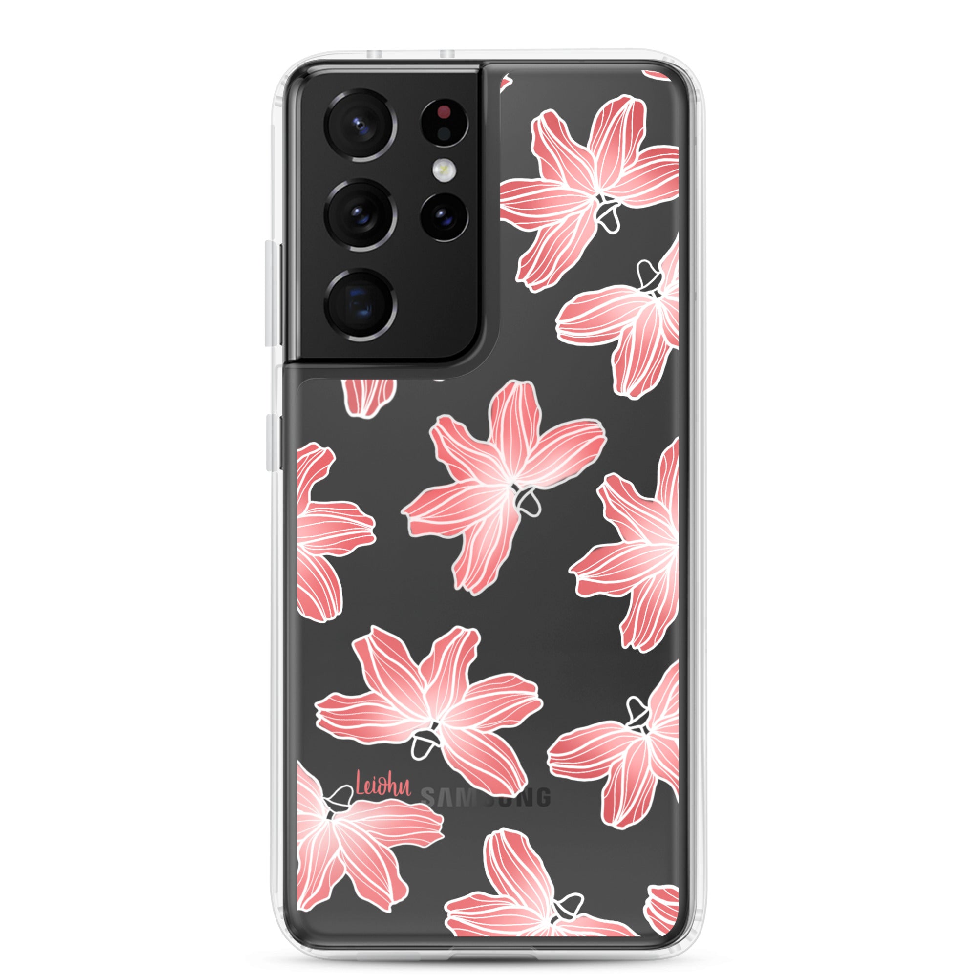 Naupaka - Clear Case for Samsung® - LEIOHU DESIGNS