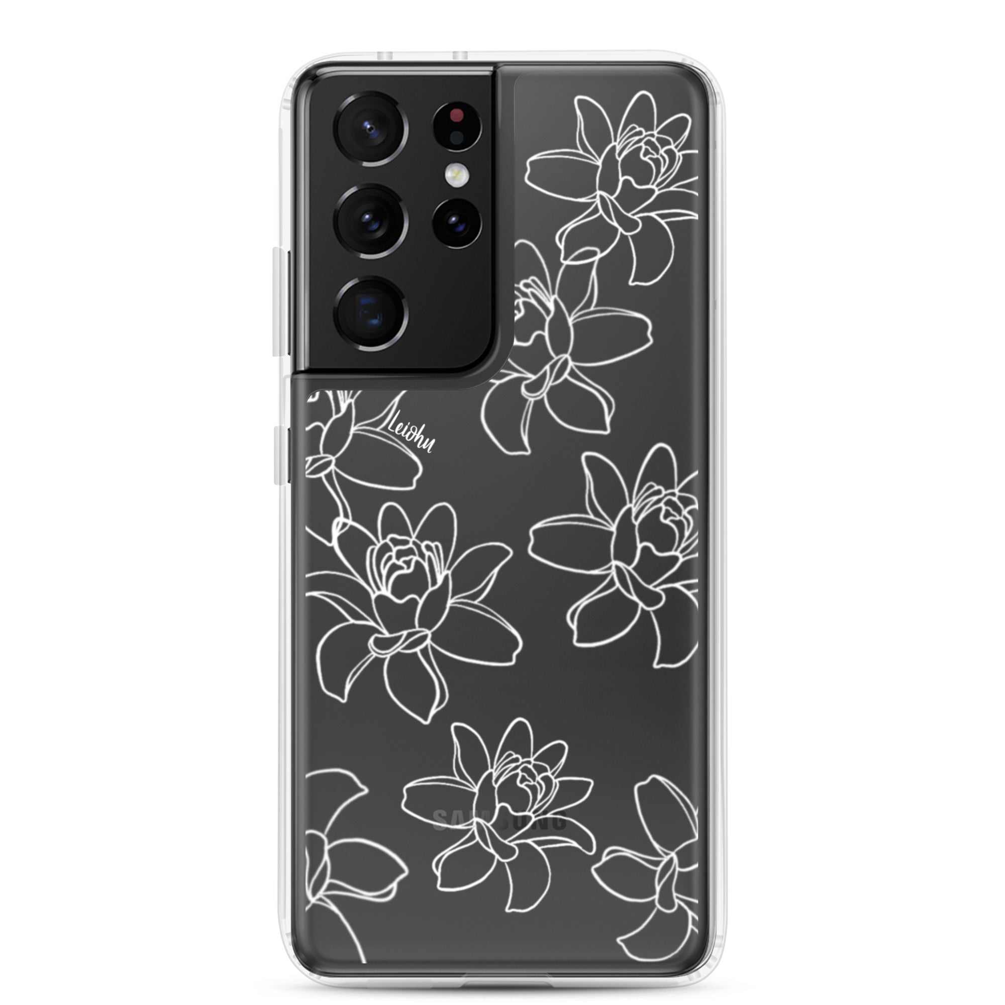 Tuberose - Clear Case for Samsung® - LEIOHU DESIGNS