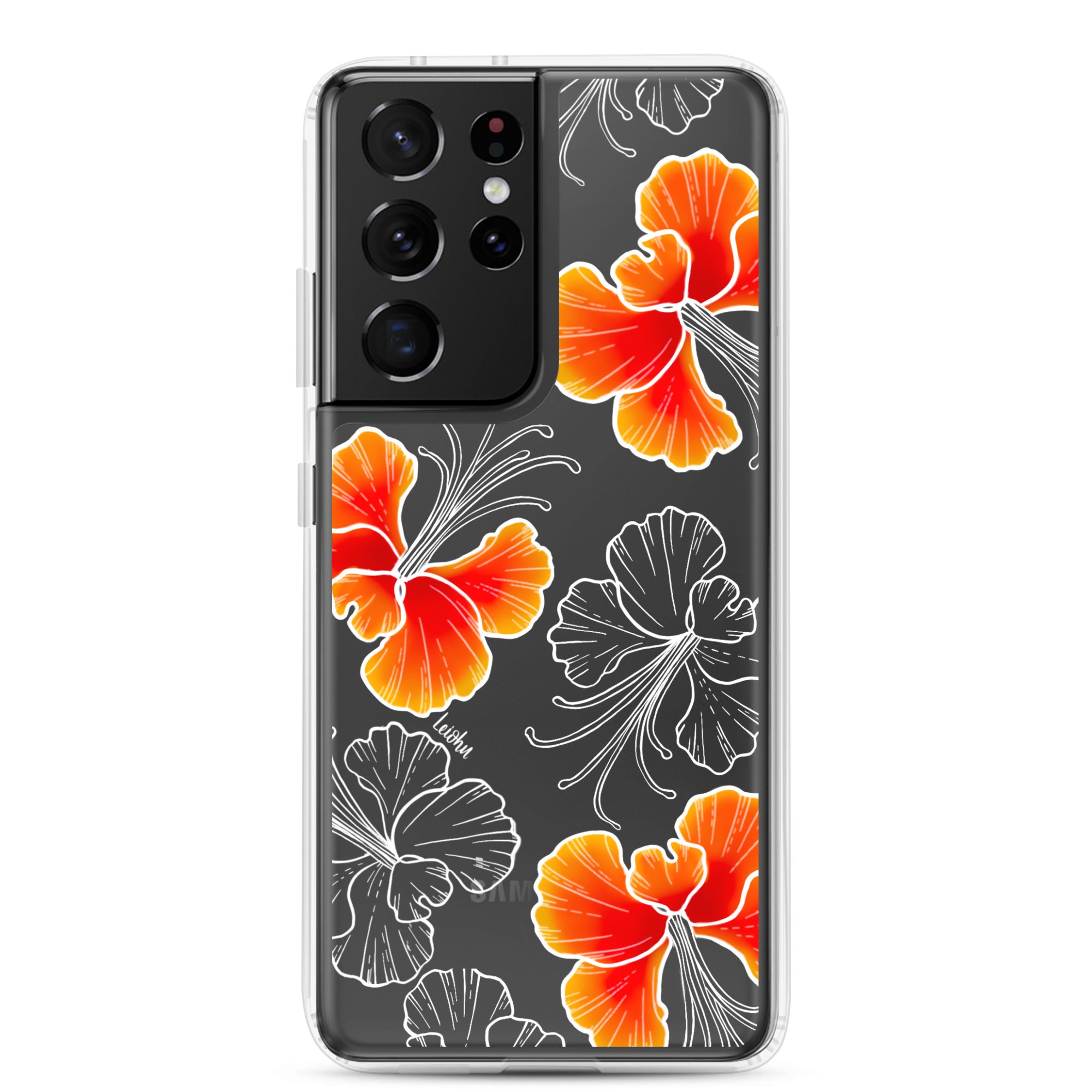 Ohai Ali'i - Clear Case for Samsung® - LEIOHU DESIGNS
