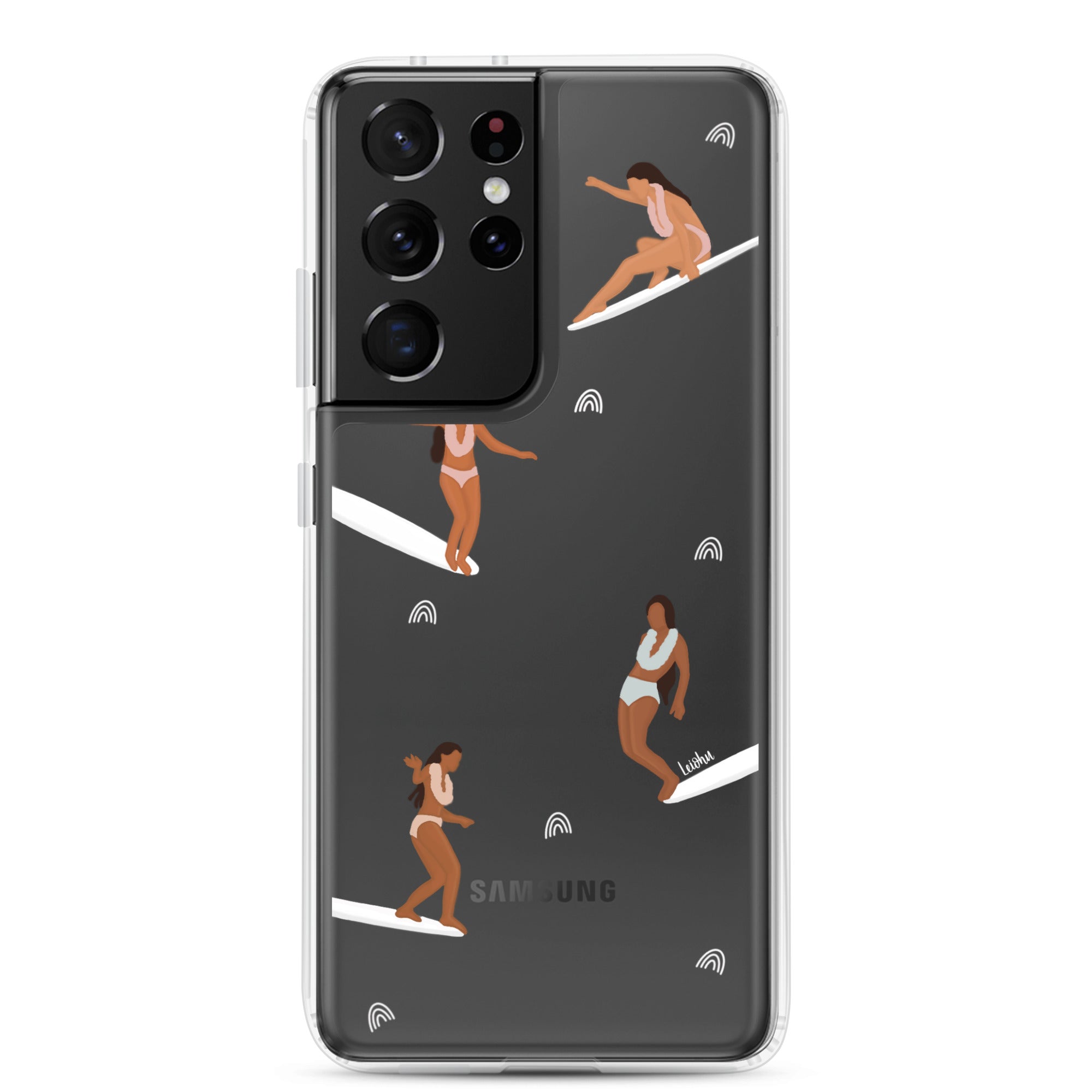 He'e Nalu - Clear Case for Samsung® - LEIOHU DESIGNS