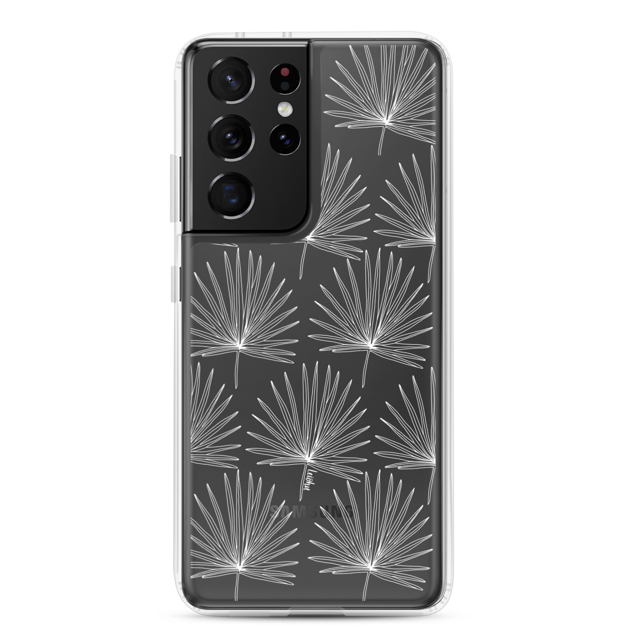 Fan Palm - Clear Case for Samsung® - LEIOHU DESIGNS
