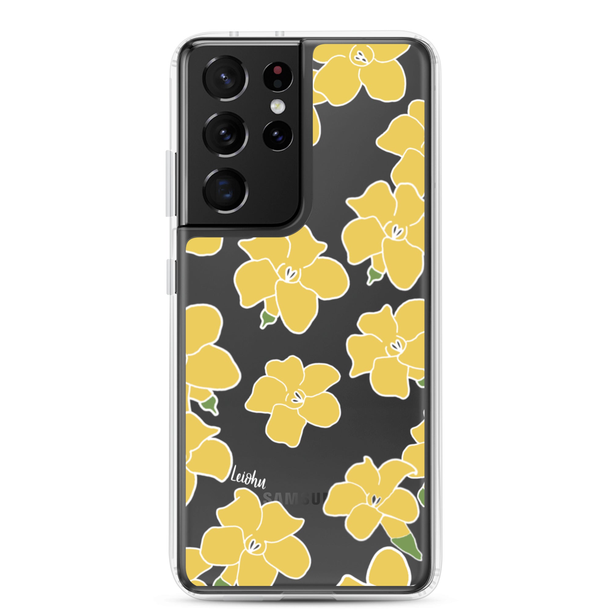 Puakenikeni - Clear Case for Samsung® - LEIOHU DESIGNS