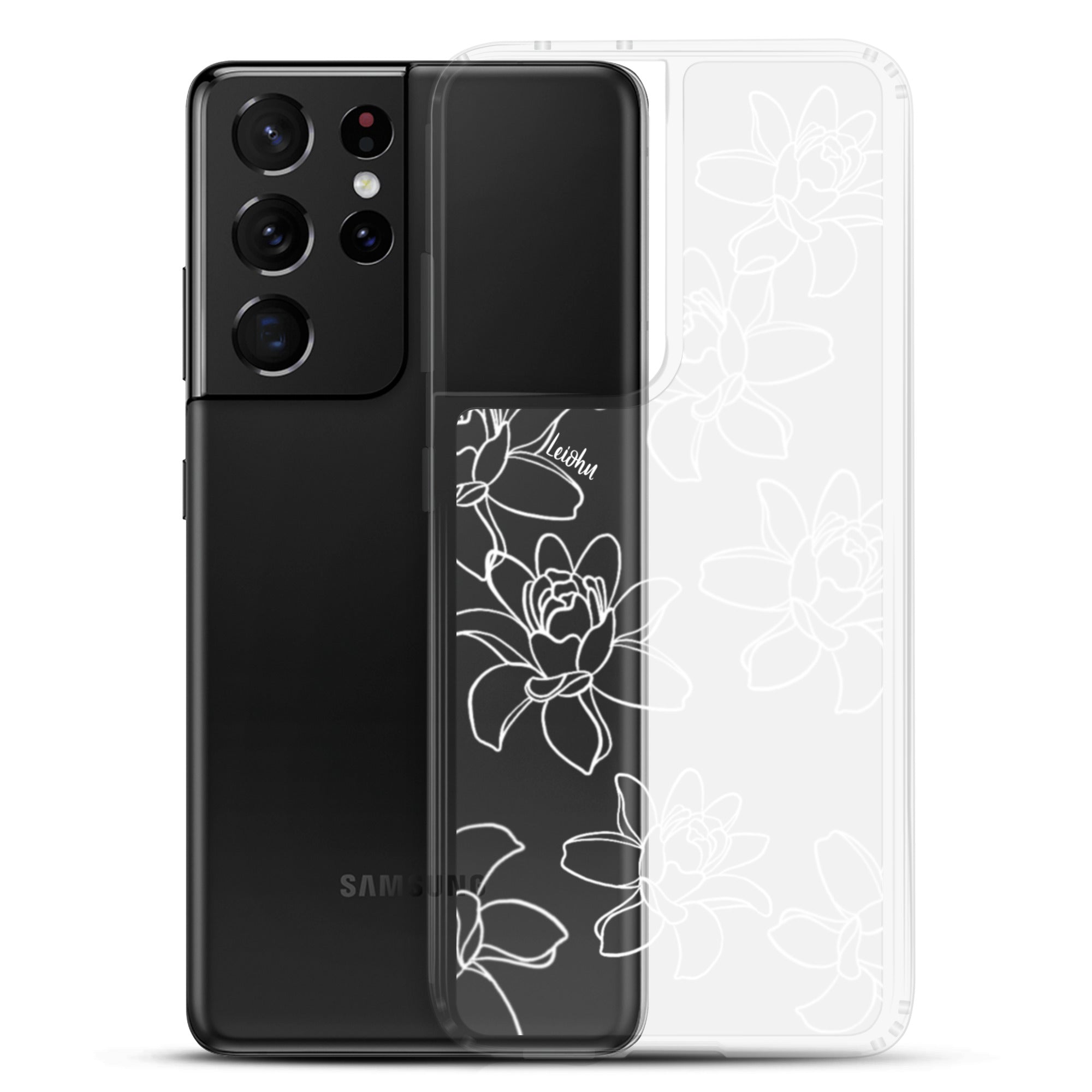 Tuberose - Clear Case for Samsung® - LEIOHU DESIGNS