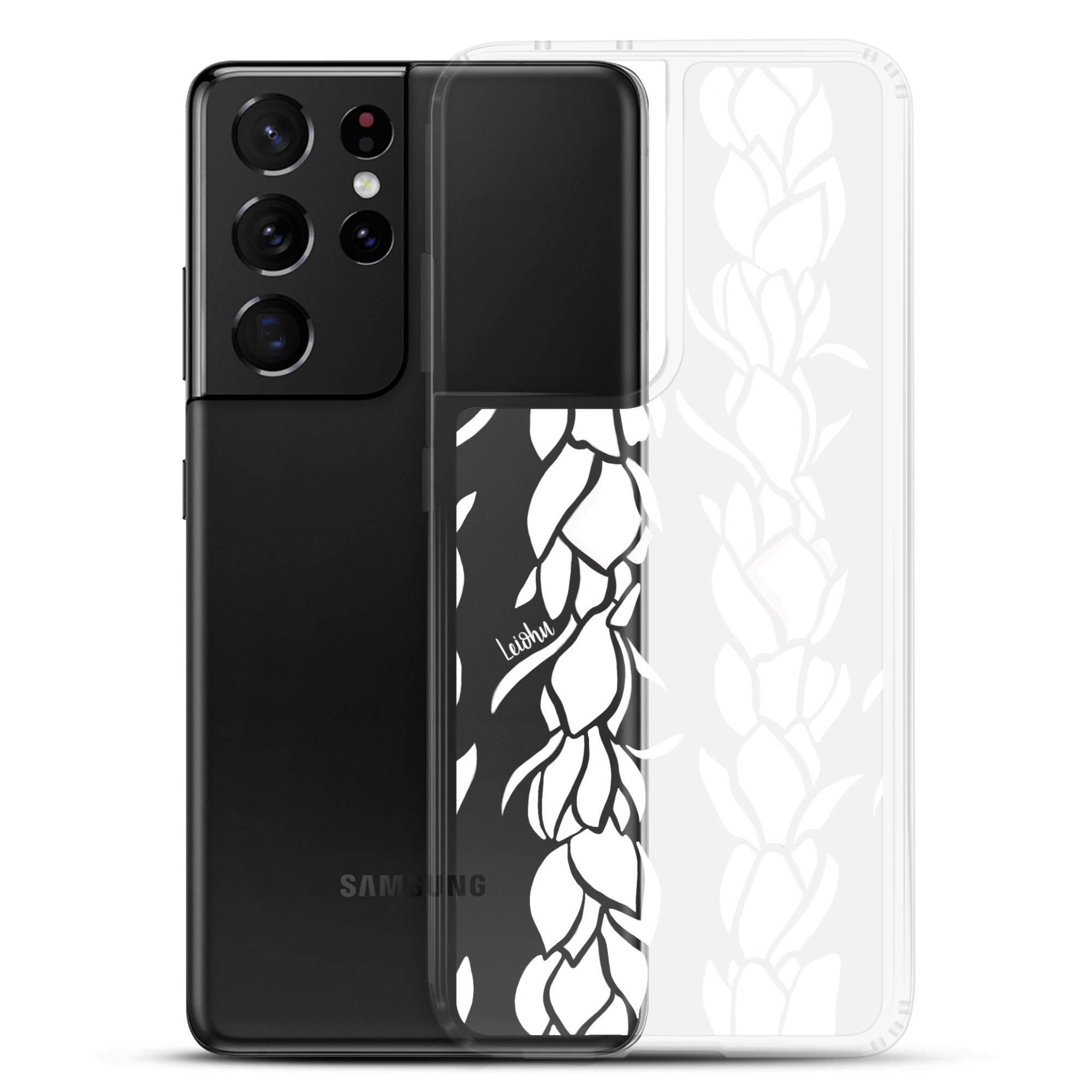 Pikake - Clear Case for Samsung® - LEIOHU DESIGNS