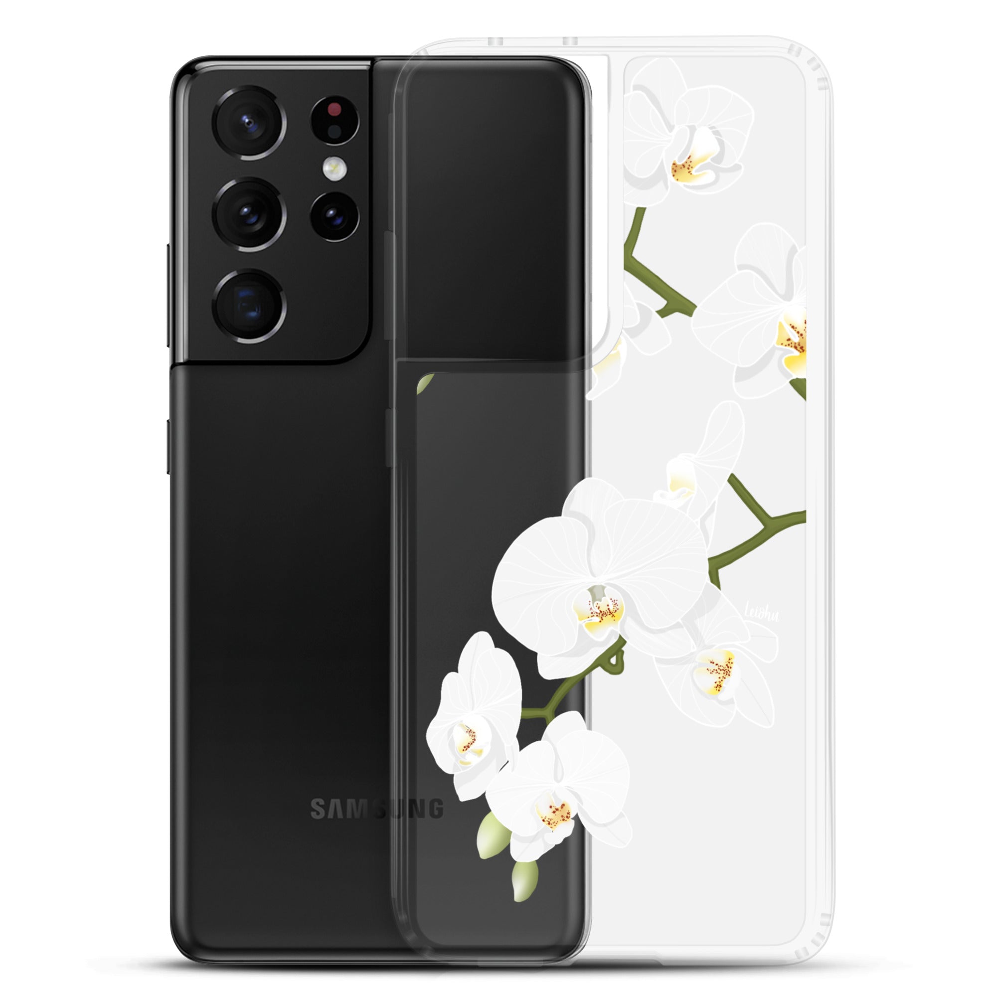 Orchid - Clear Case for Samsung® - LEIOHU DESIGNS