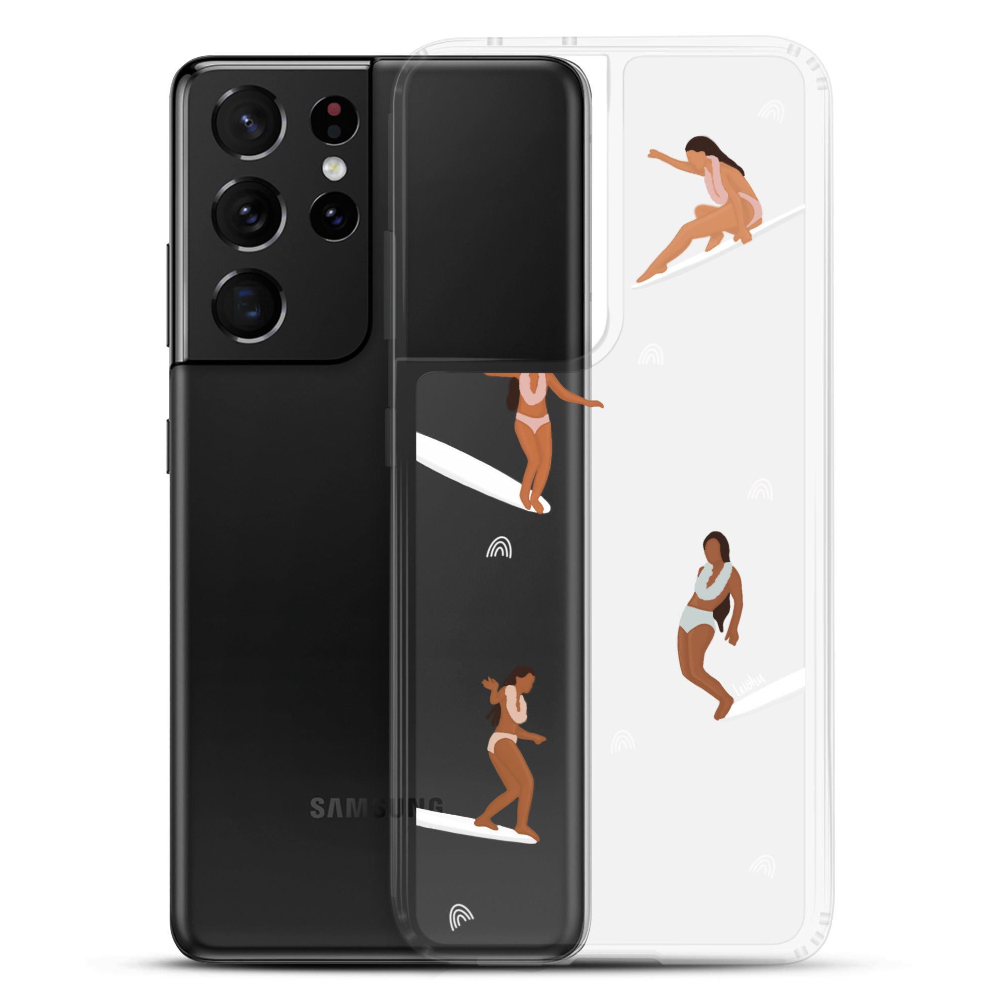 He'e Nalu - Clear Case for Samsung® - LEIOHU DESIGNS