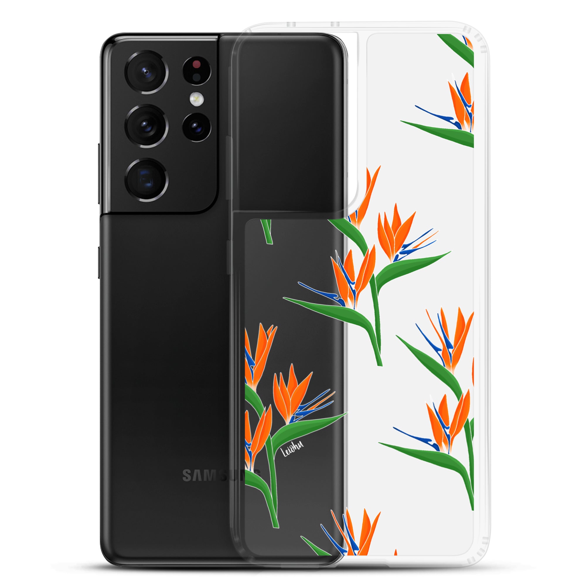 Bird of Paradise - Clear Case for Samsung® - LEIOHU DESIGNS