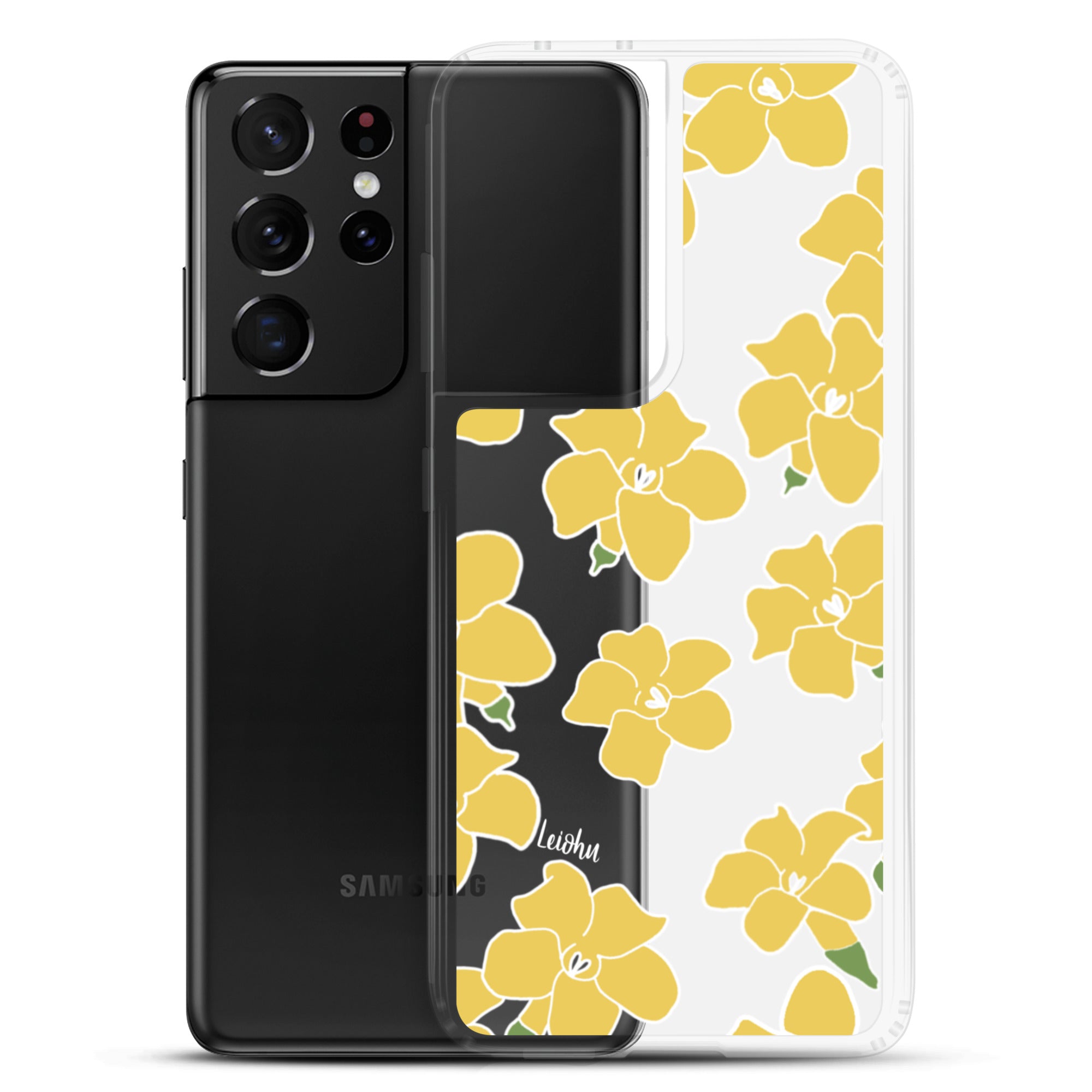 Puakenikeni - Clear Case for Samsung® - LEIOHU DESIGNS