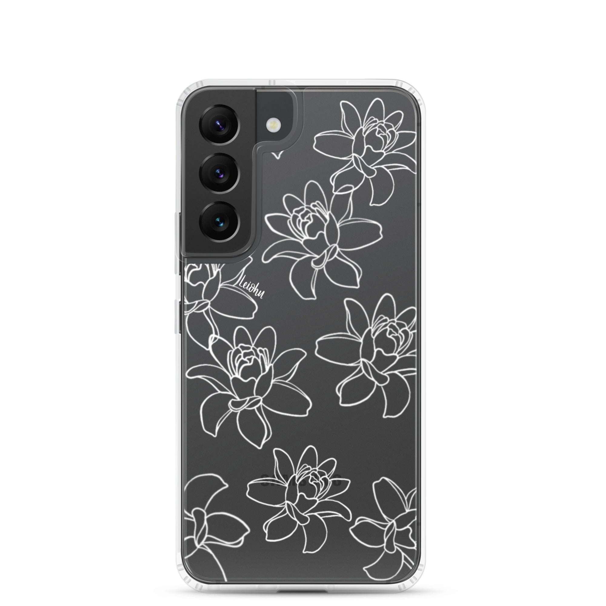 Tuberose - Clear Case for Samsung® - LEIOHU DESIGNS