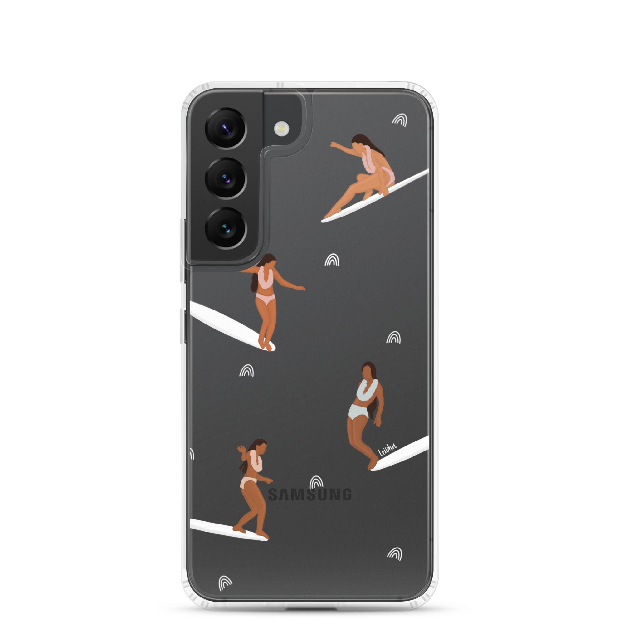 He'e Nalu - Clear Case for Samsung® - LEIOHU DESIGNS