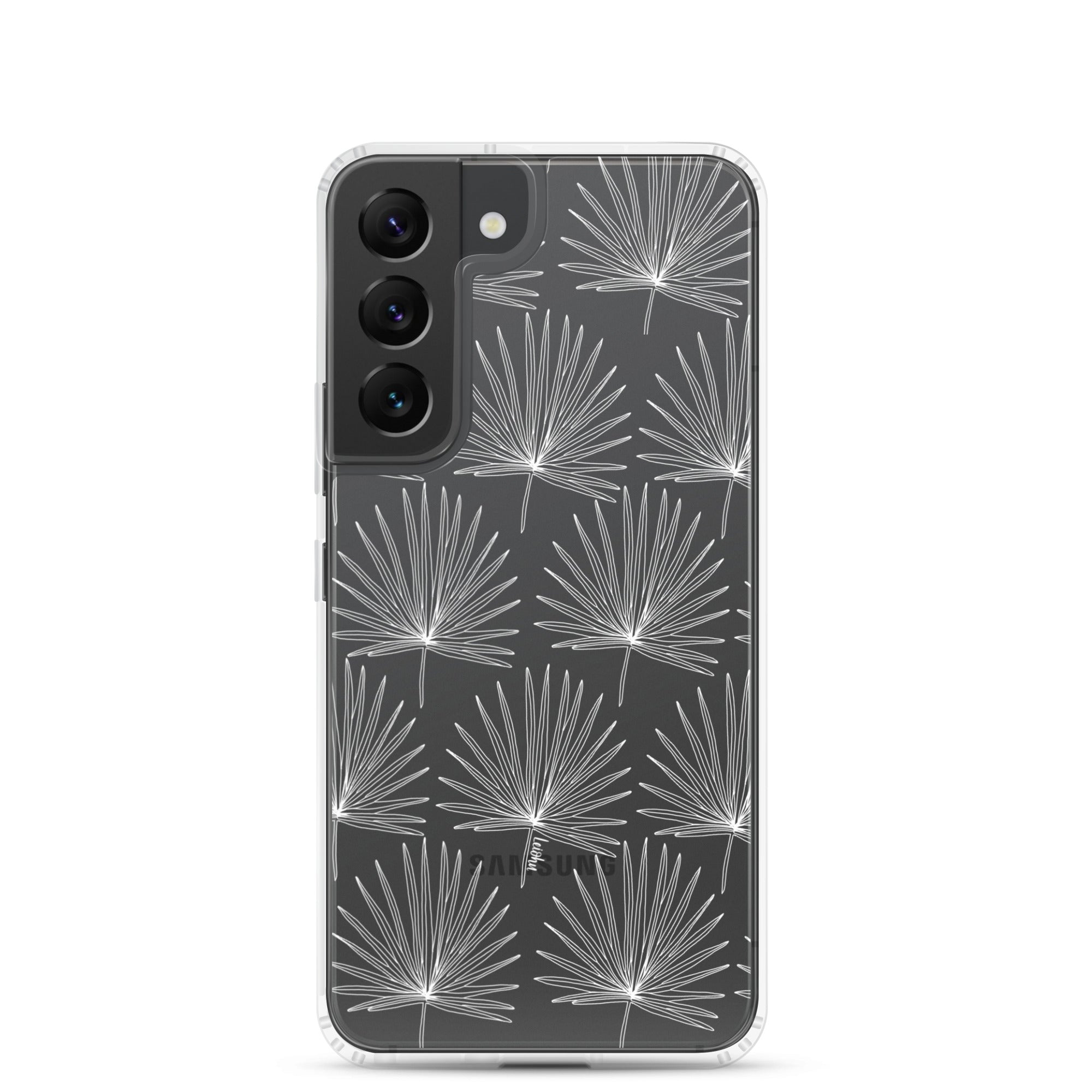 Fan Palm - Clear Case for Samsung® - LEIOHU DESIGNS