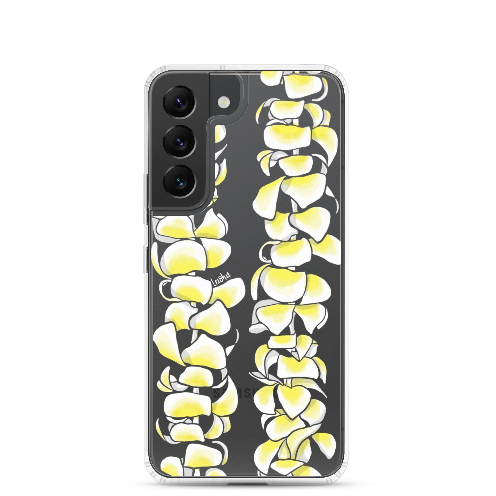 Plumeria - Clear Case for Samsung® - LEIOHU DESIGNS