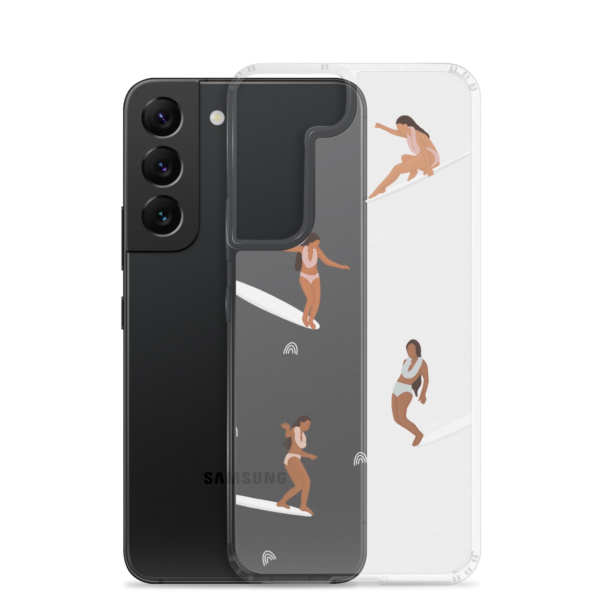 He'e Nalu - Clear Case for Samsung® - LEIOHU DESIGNS