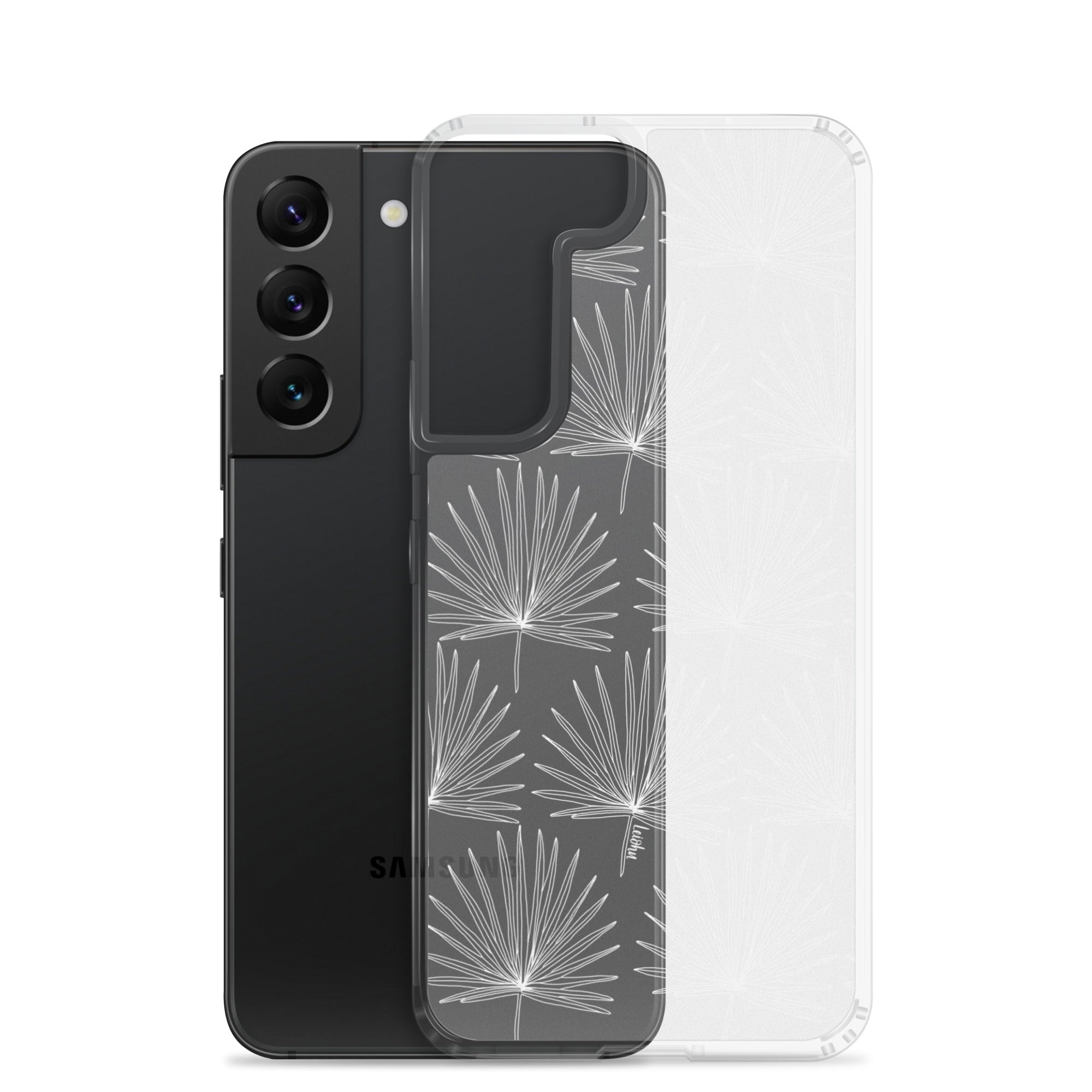 Fan Palm - Clear Case for Samsung® - LEIOHU DESIGNS