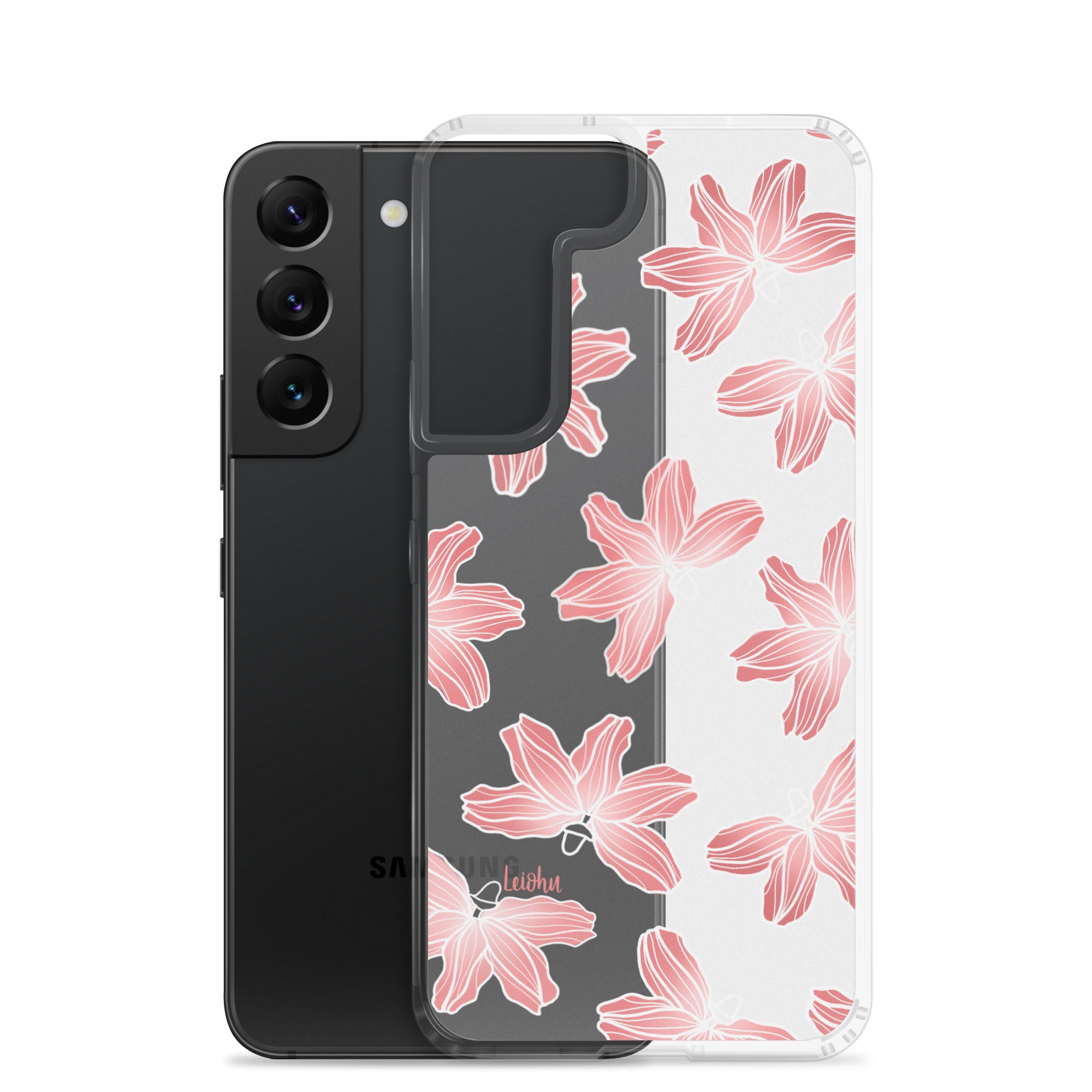 Naupaka Dream - Clear Case for Samsung® - LEIOHU DESIGNS