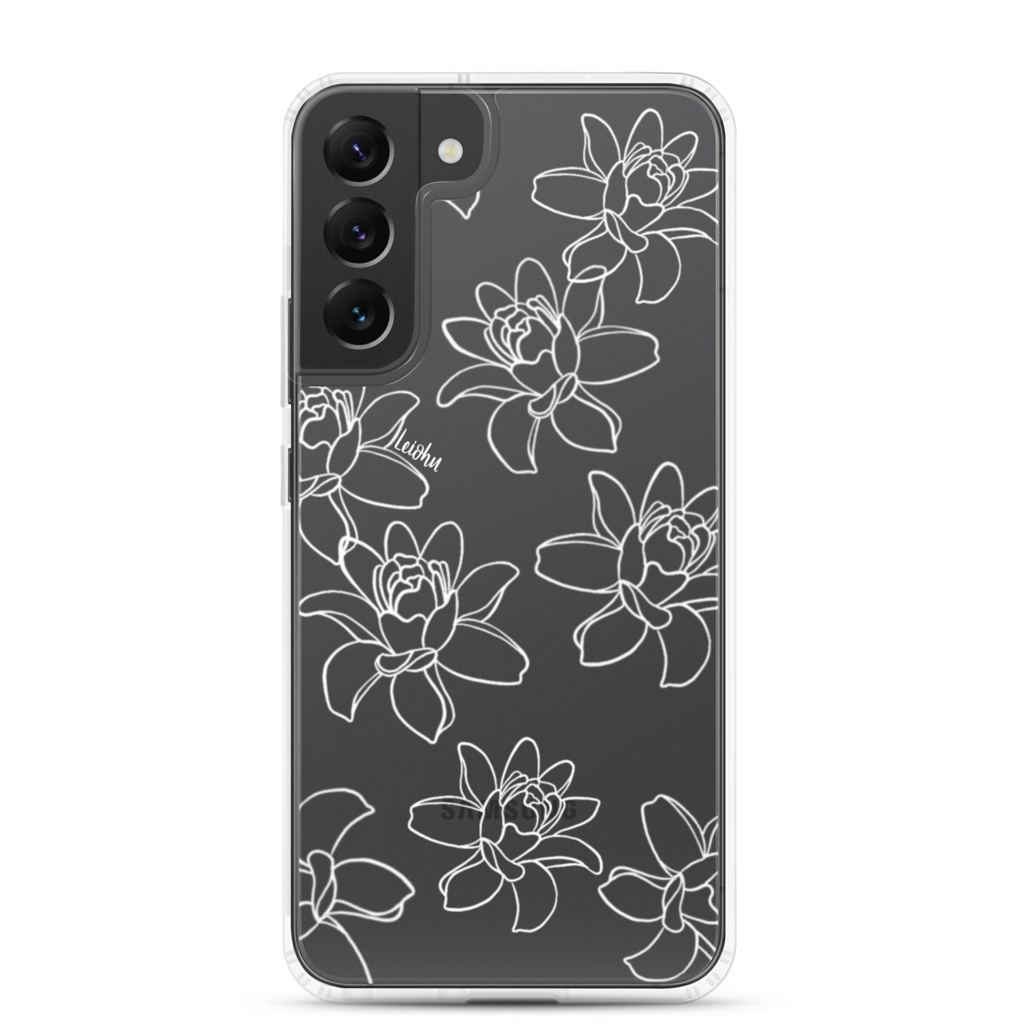 Tuberose - Clear Case for Samsung® - LEIOHU DESIGNS