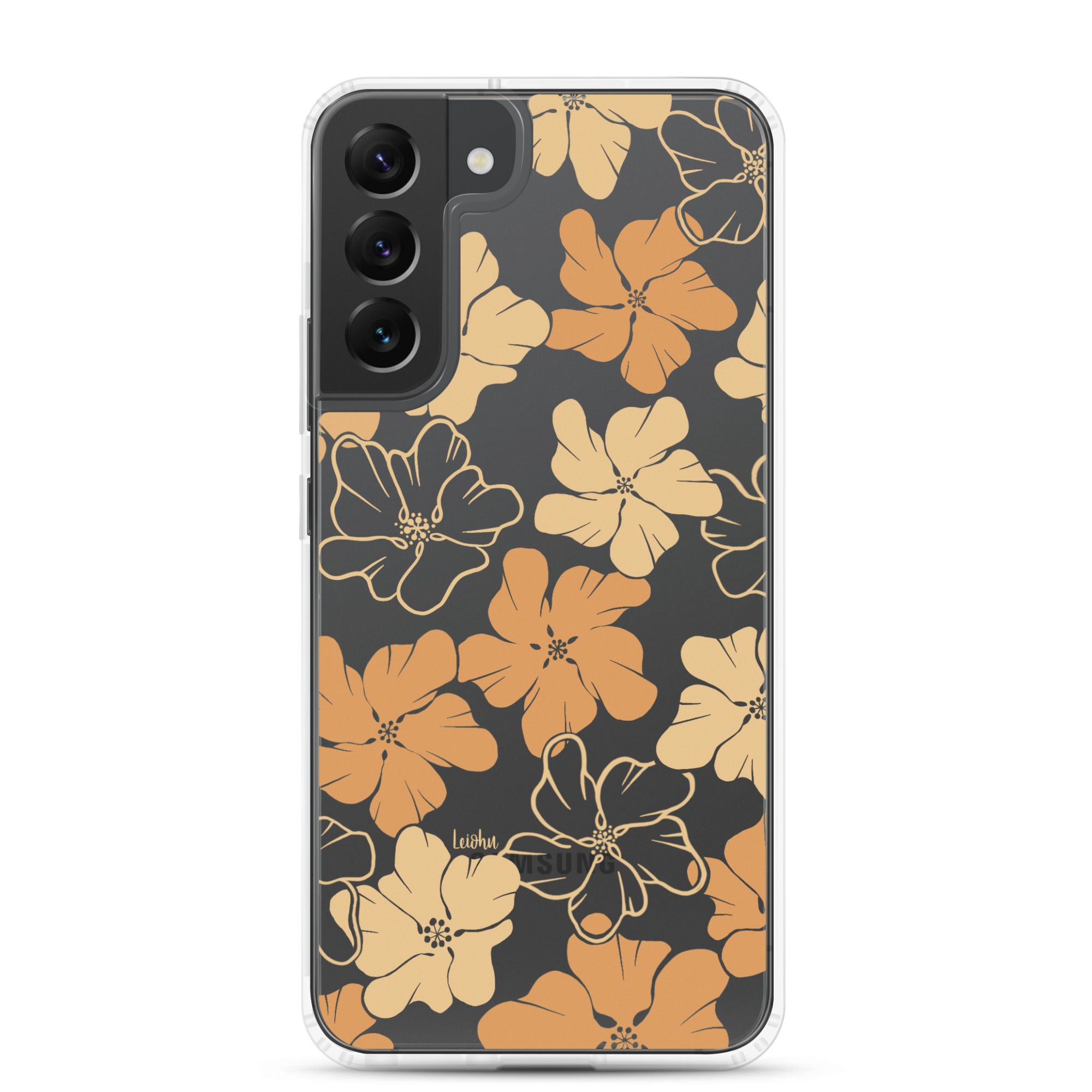 Retro Ilima - Clear Case for Samsung® - LEIOHU DESIGNS