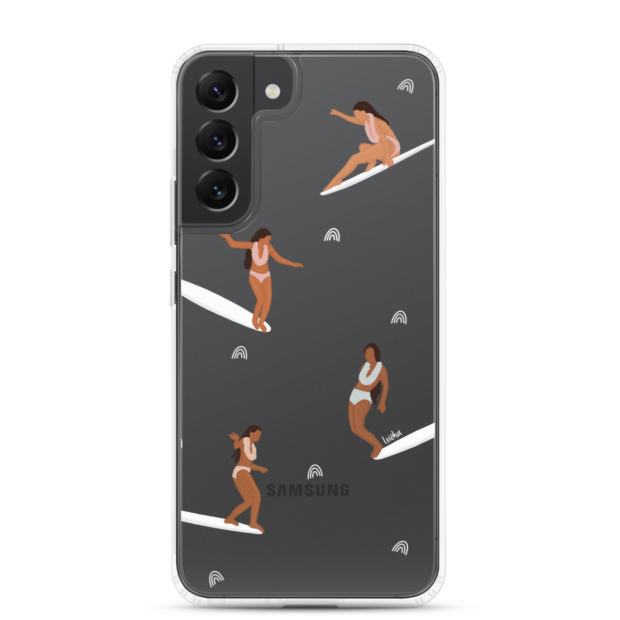 He'e Nalu - Clear Case for Samsung® - LEIOHU DESIGNS